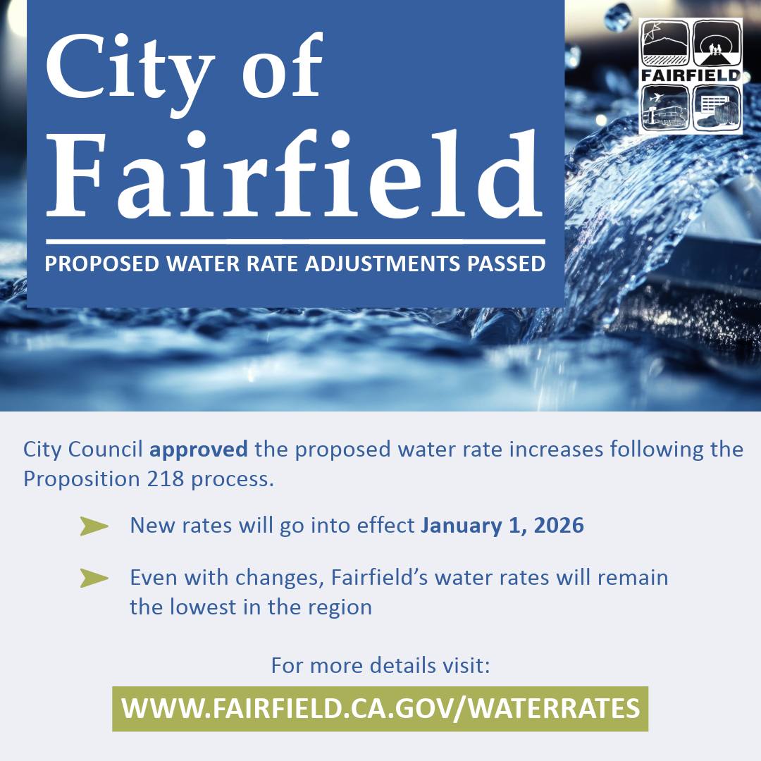 The proposed water... - City of Fairfield, CA - Government | Facebook