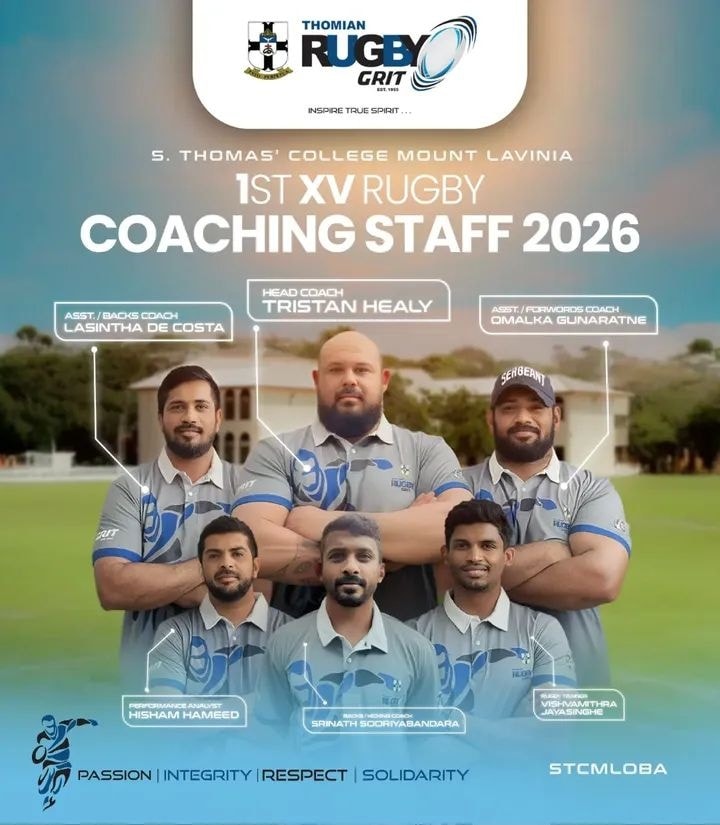Sri - STC RUGBY COACHING STAFF 2026 - The following coaches have been ...