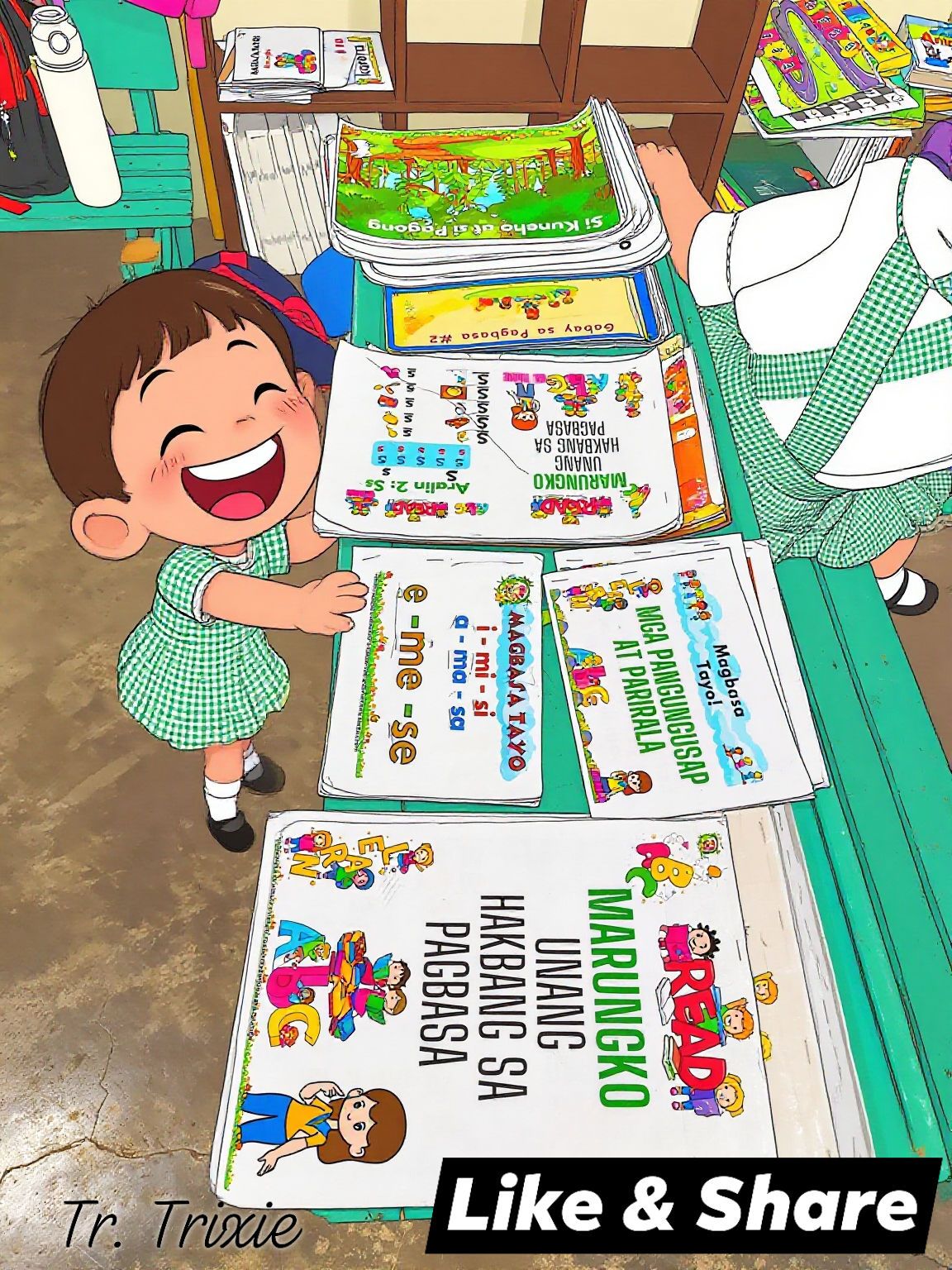 Teacher - Printed reading booklets may look simple, but they are one of ...