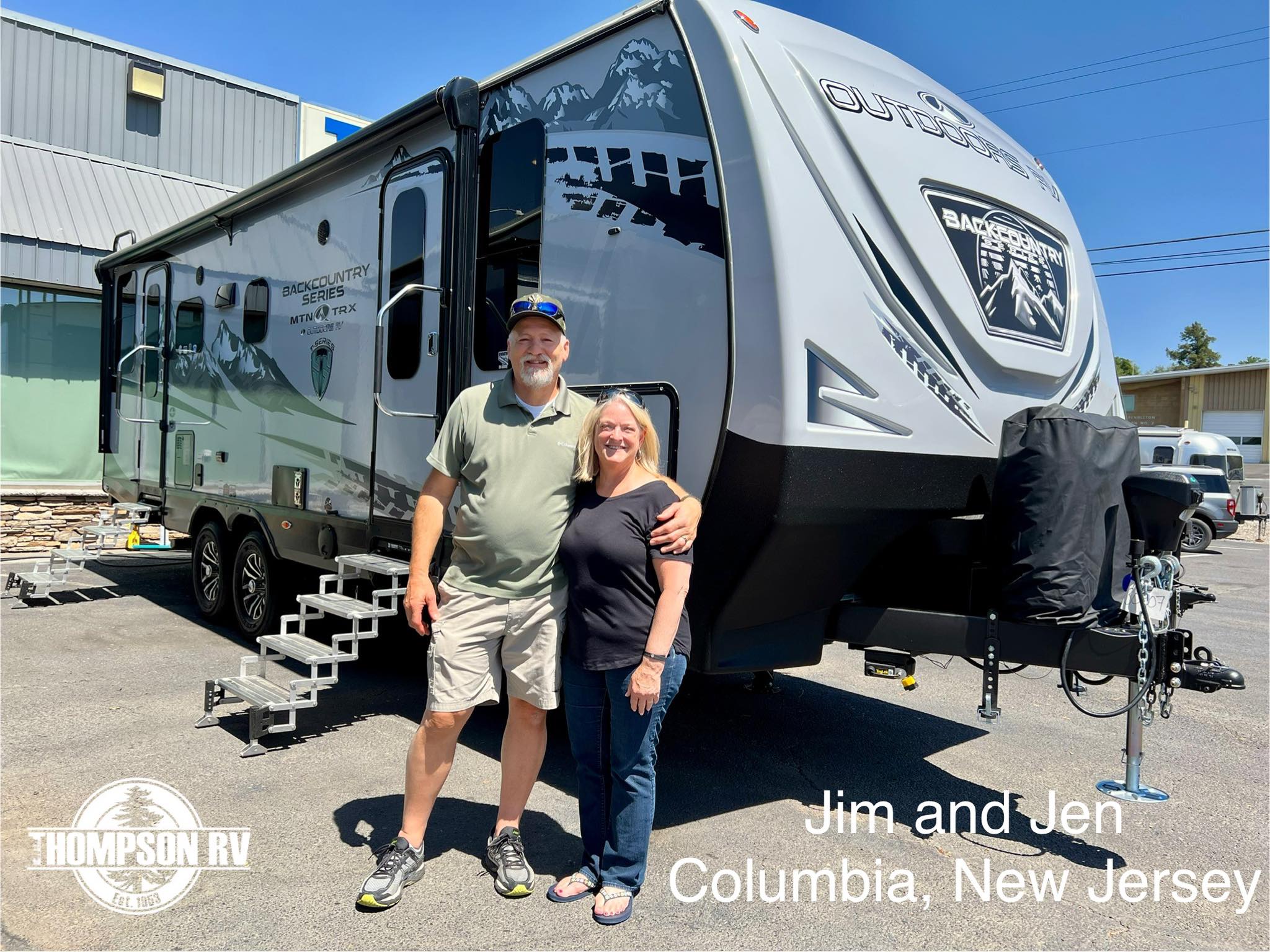 Thompson - Thank you Jim & Jen from Columbia, New Jersey for purchasing ...