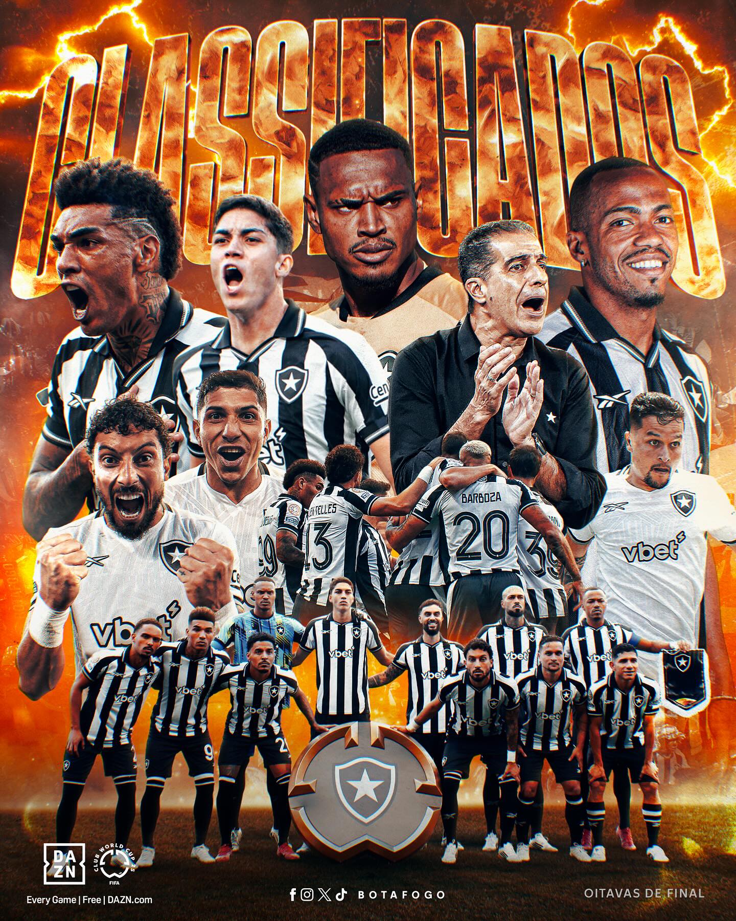 Botafogo - O ATUAL CAMPEÃO DA AMÉRICA E DO BRASIL SEGUE FIRME NA COPA ...