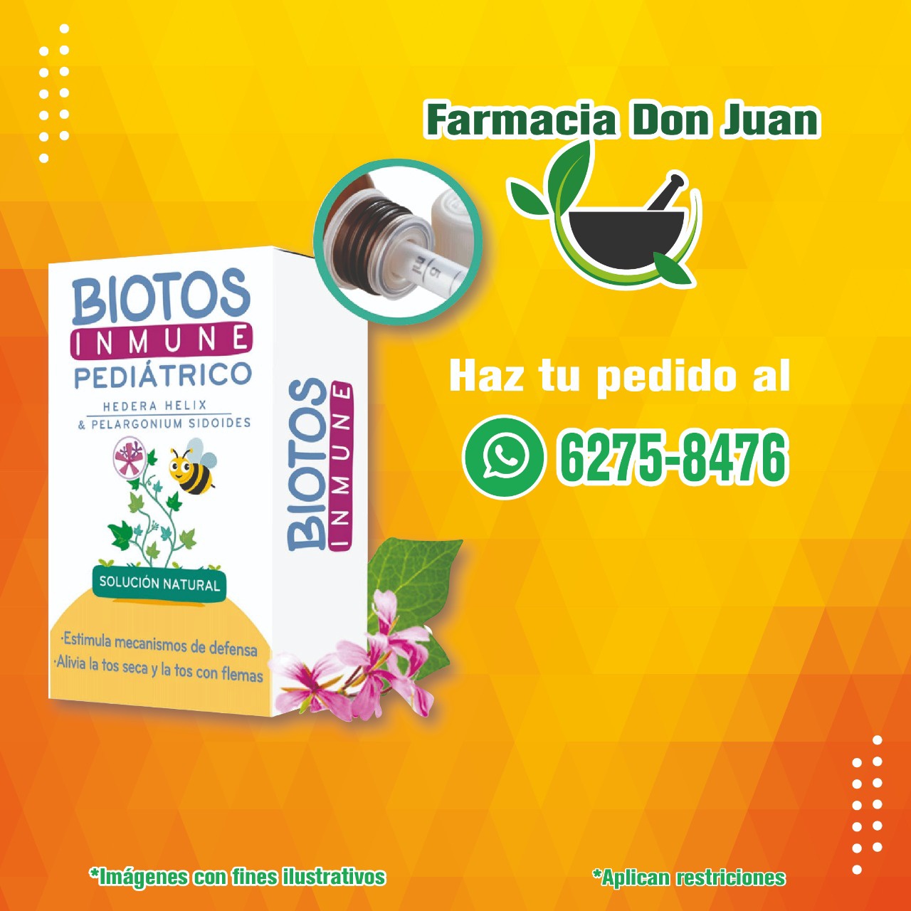 #BiotosInmunePediatrico Coadyudante... - Farmacia Don Juan