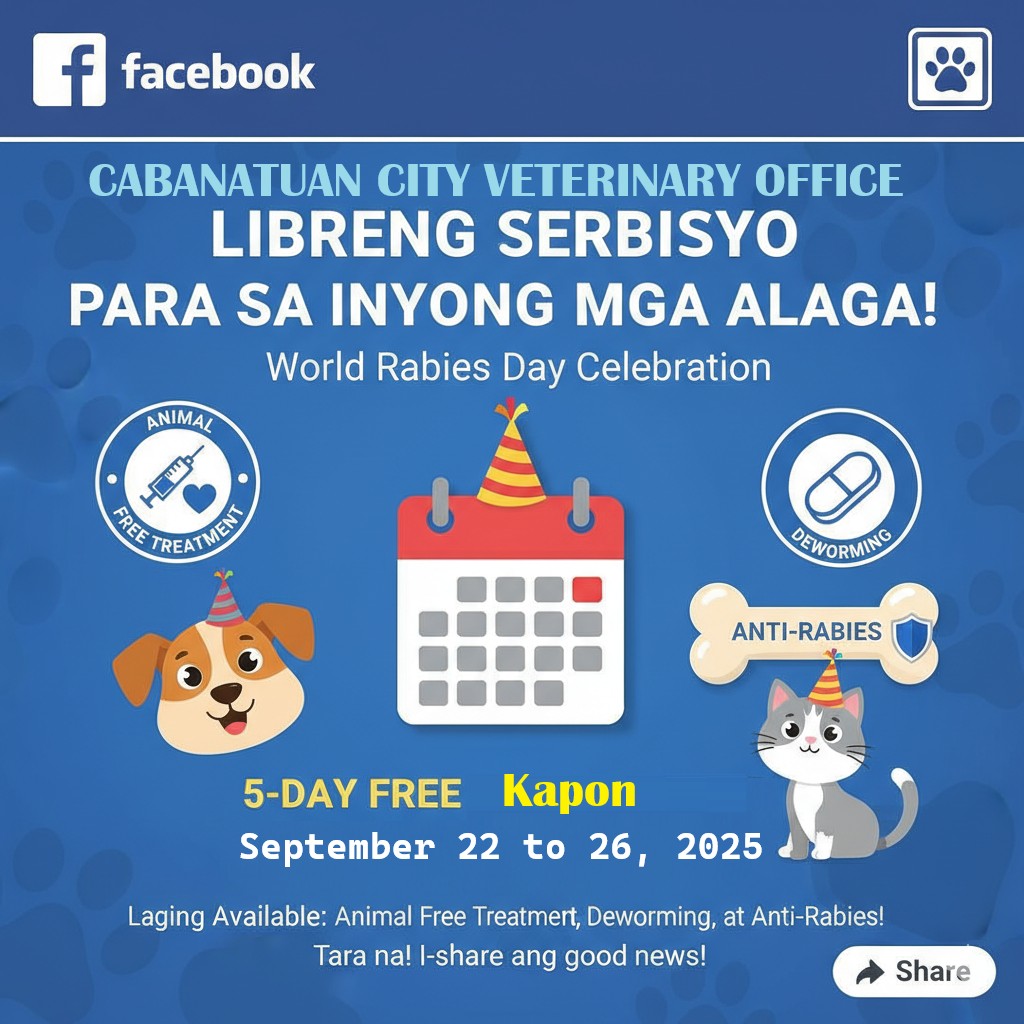 Cabanatuan - 🐾 FREE SERVICES FOR YOUR BELOVED PETS! 🐾 In celebration of ...