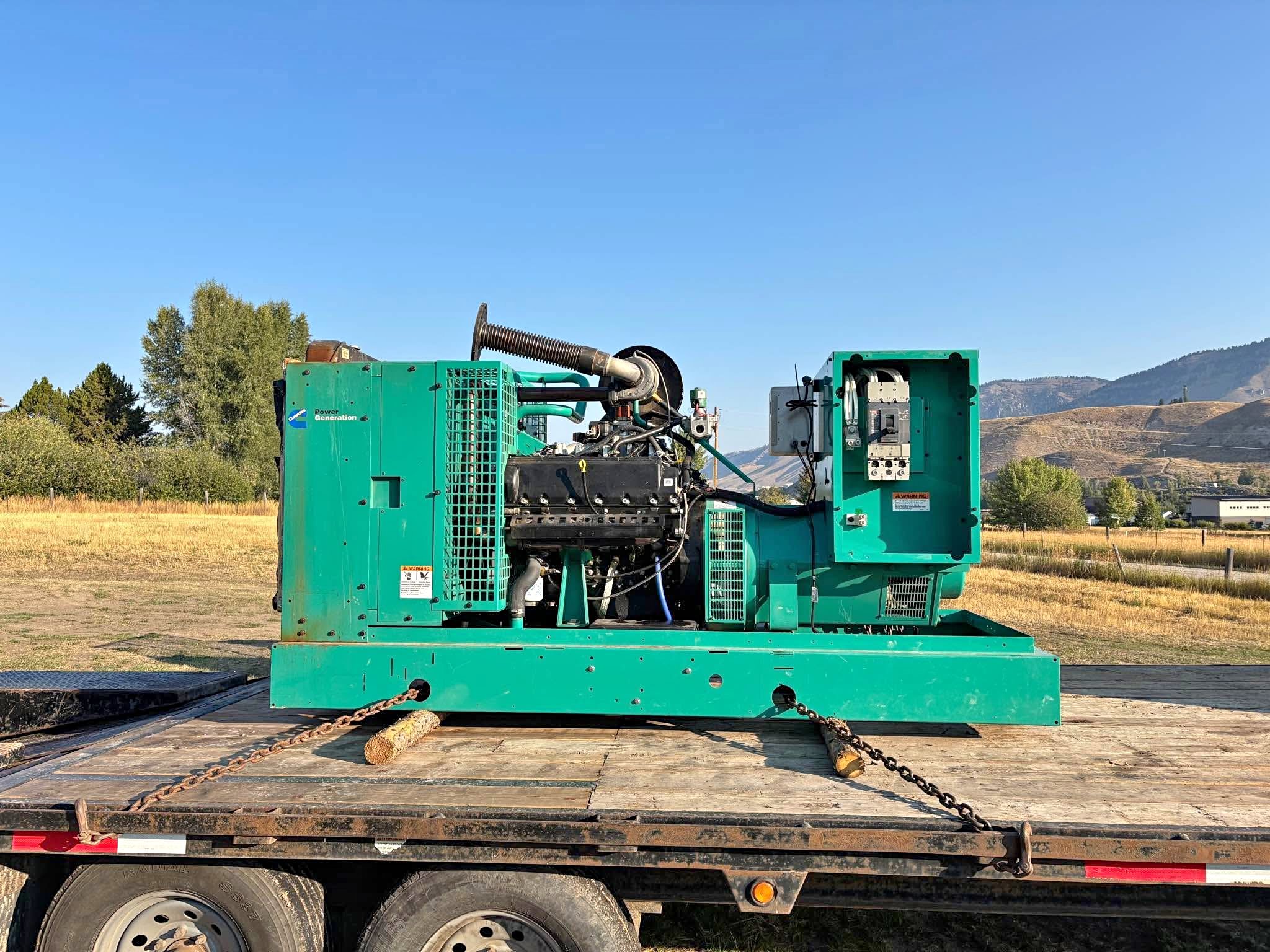 Cummins GGHH-100kW Natural Gas Generator (Spec E / Spark-Ignited ...
