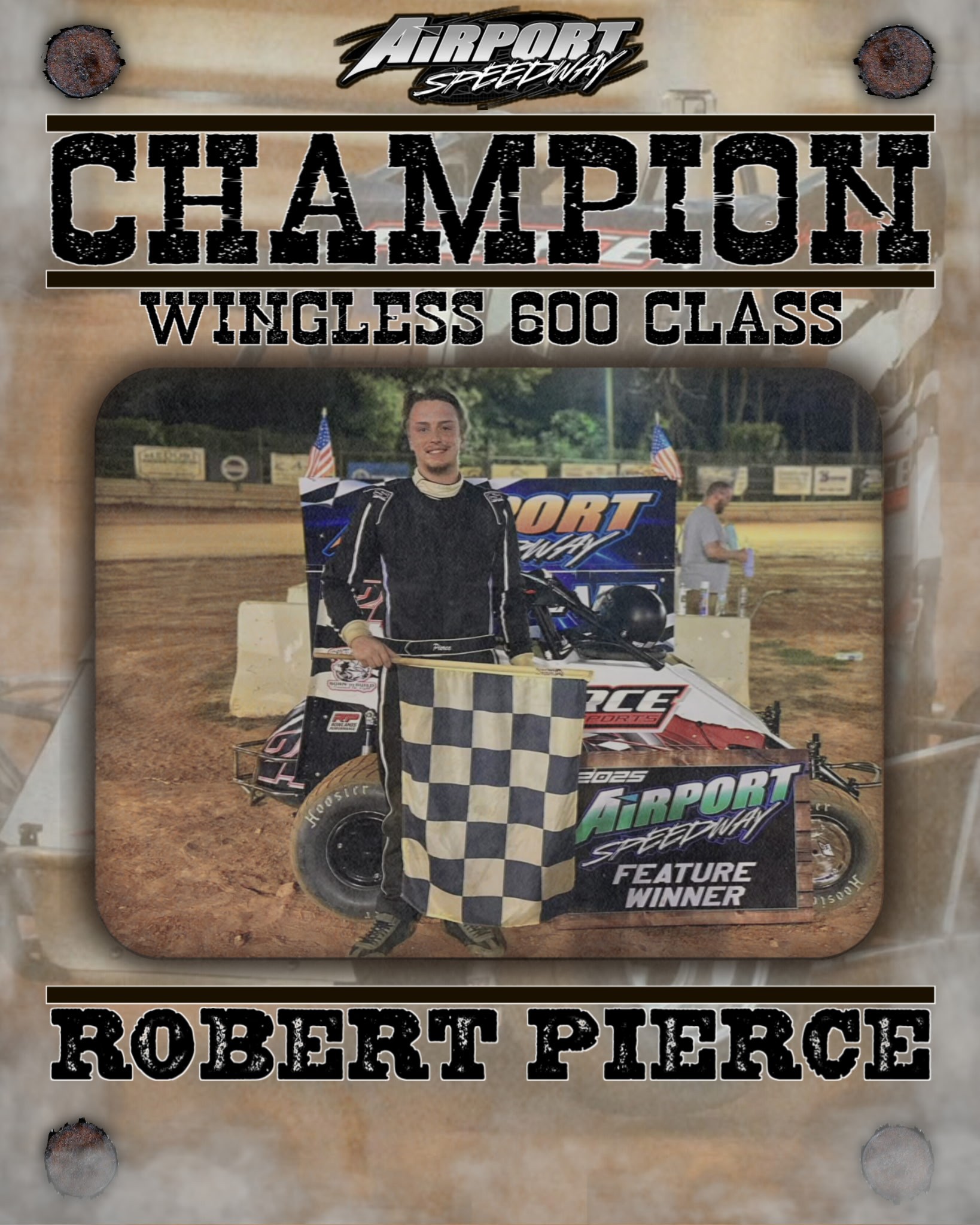 Airport - 🏆 Robert Pierce set out from day one to compete for a ...