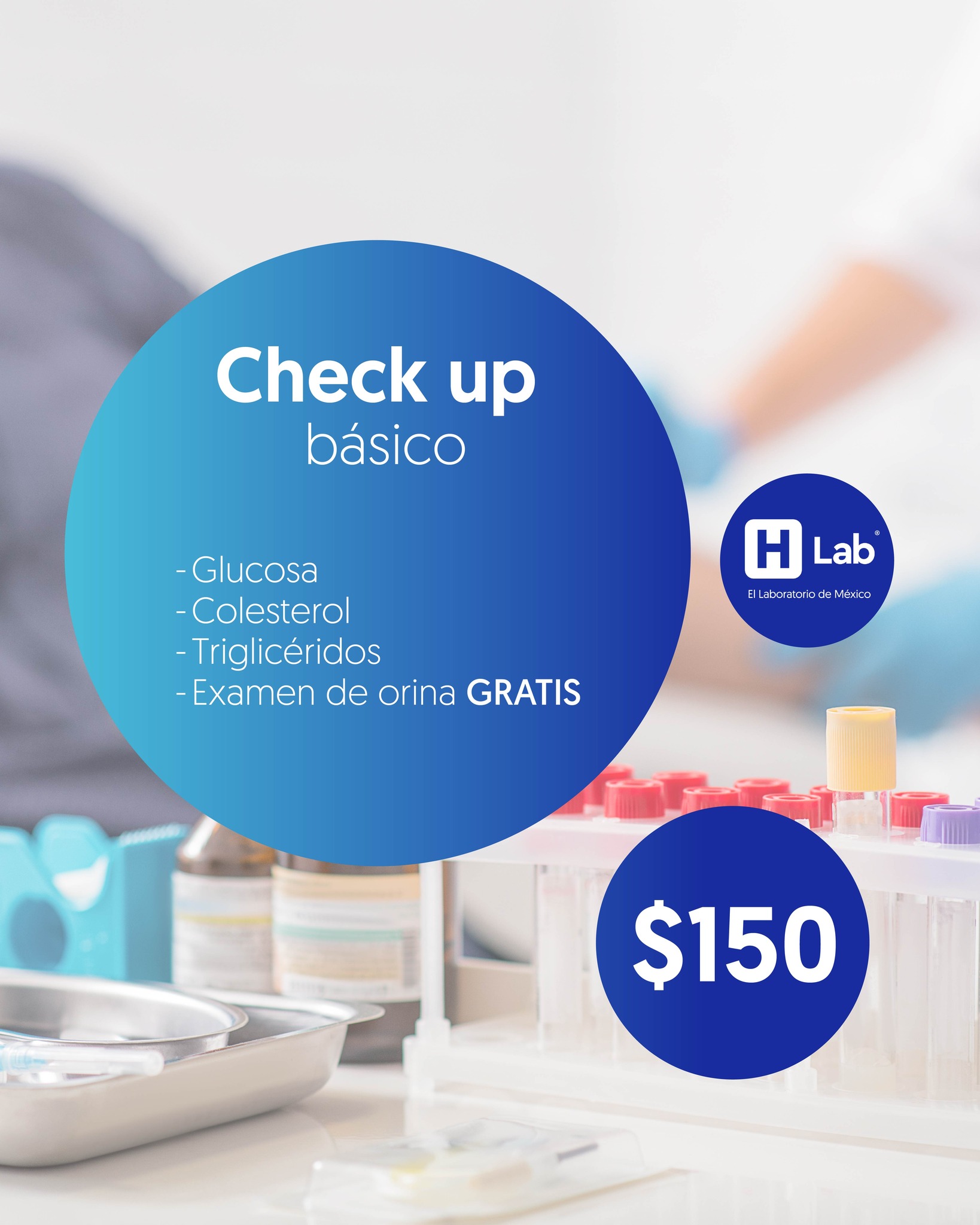 HLab - Acude por tú check up básico y cuida de tu salud por solo $150 ...