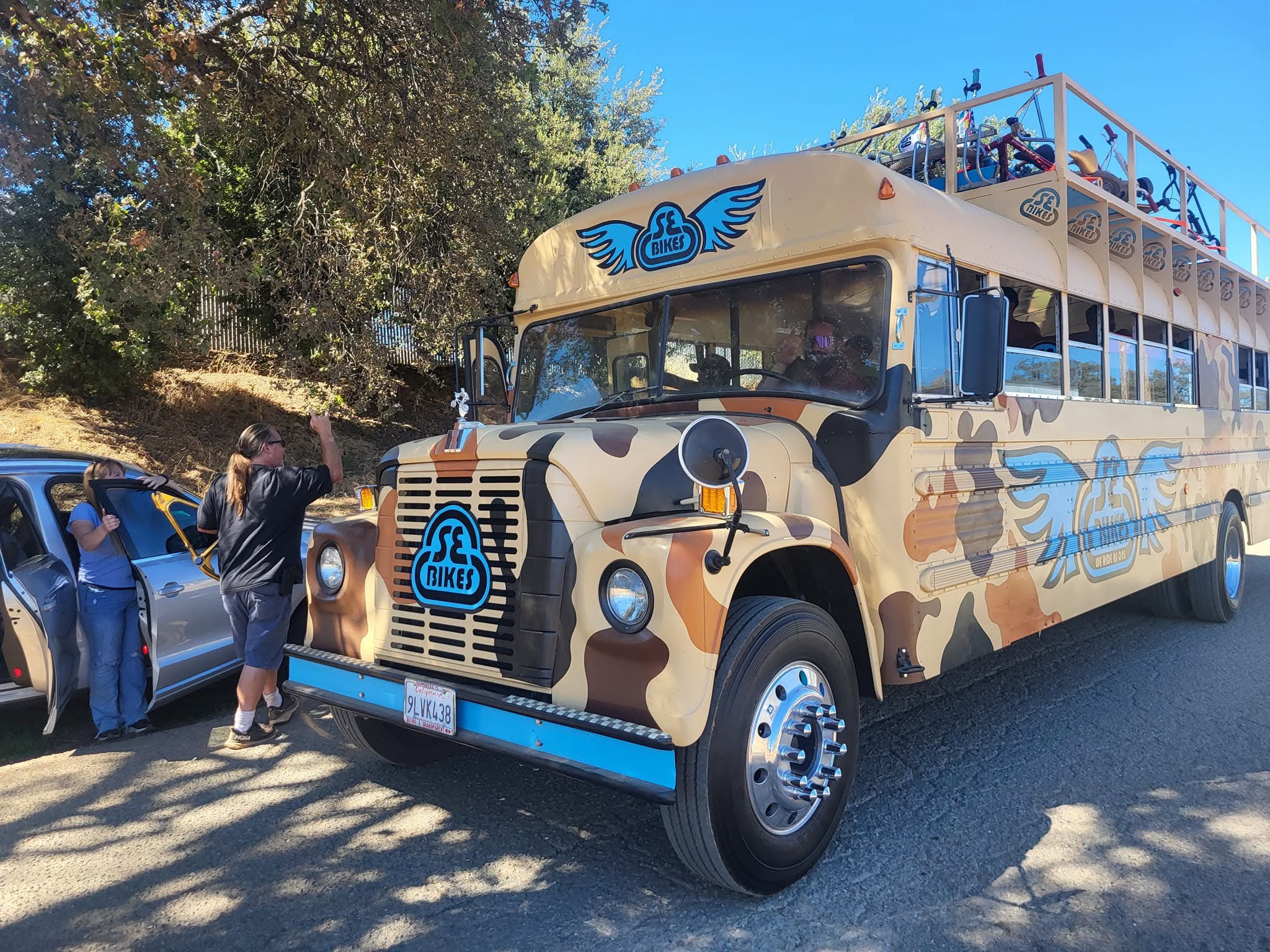 Imagine driving through the city and seeing the SE Big Bus with