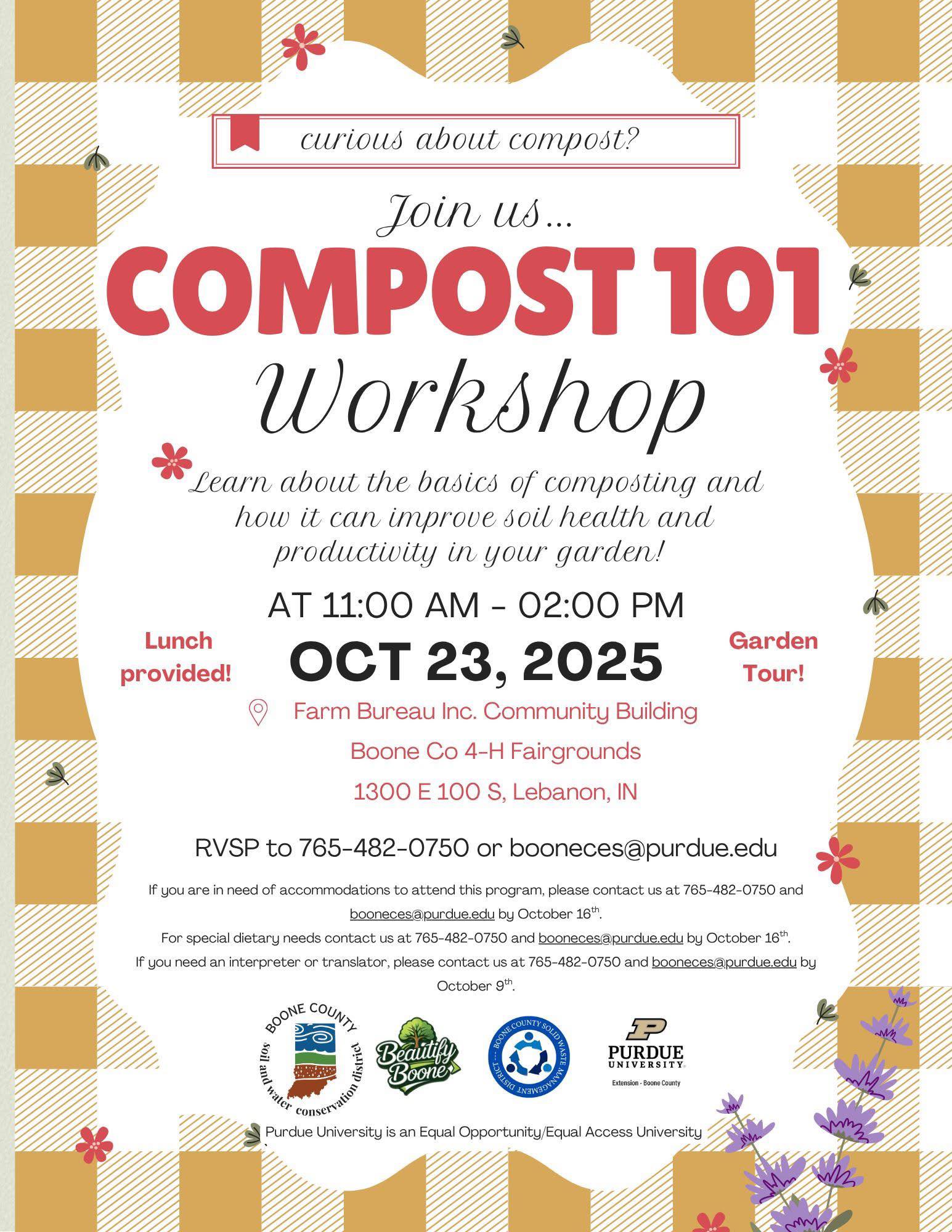 Boone - Learn about the basics of composting and how it can improve ...