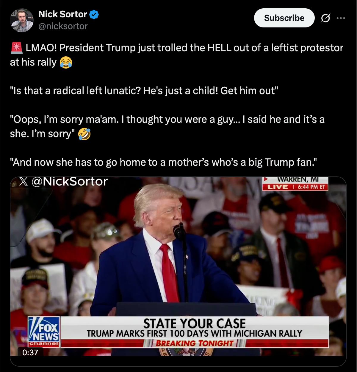 Michael Knowles - 1,360 days from now, President Trump’s... | Facebook
