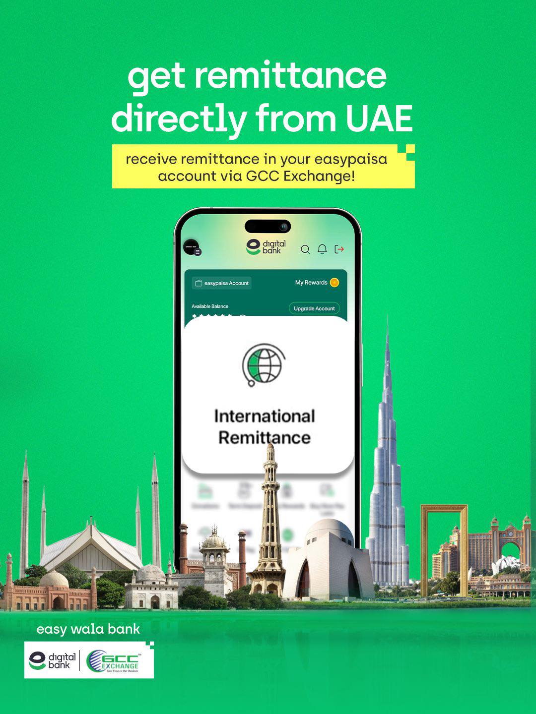 easypaisa - Get foreign payments foran se with easypaisa... | Facebook