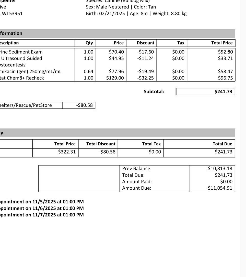 $500 more applied today when we went... - Bullies-N-Friends | Facebook
