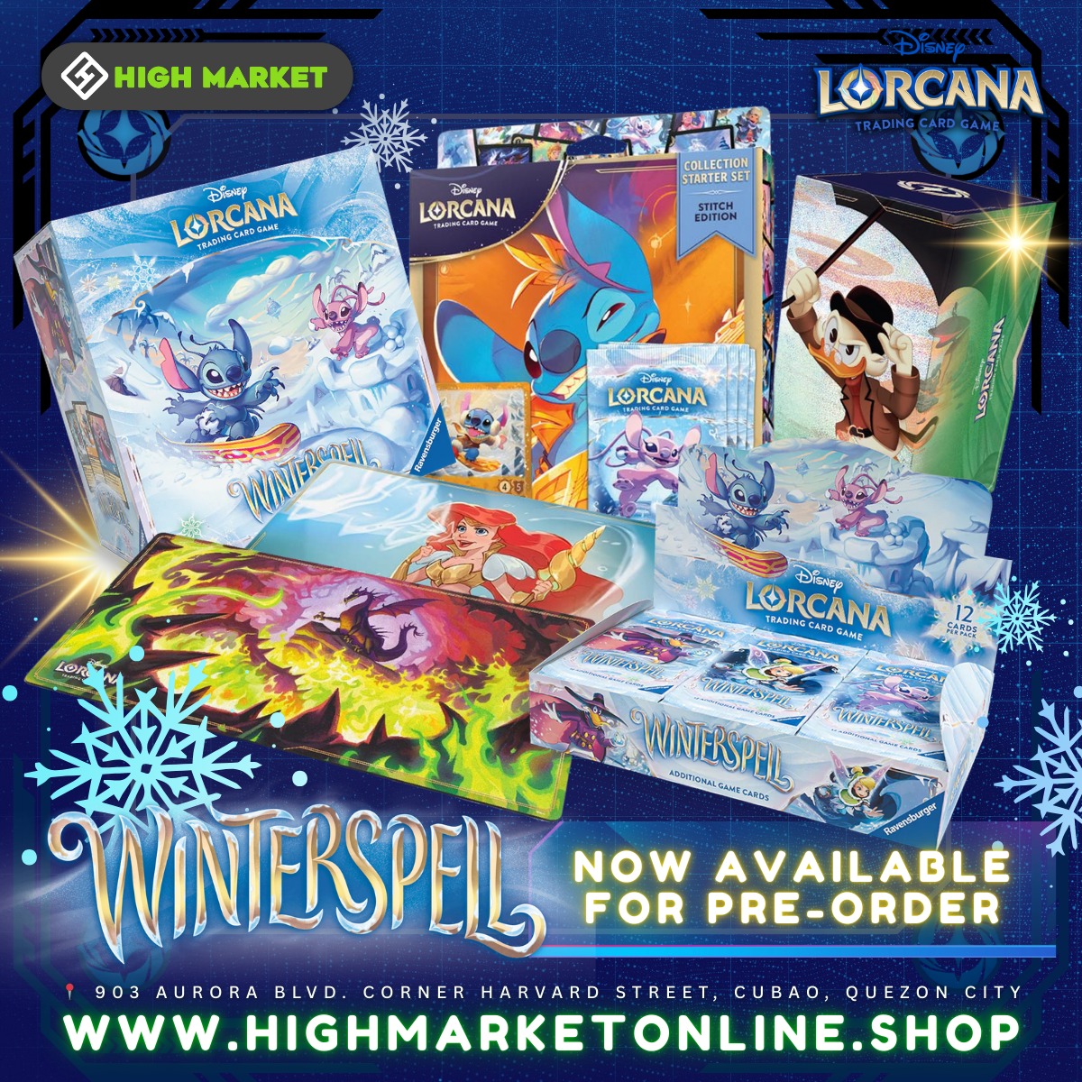 High - Winter is coming to your deck ️ The Disney Lorcana: Winterspell ...