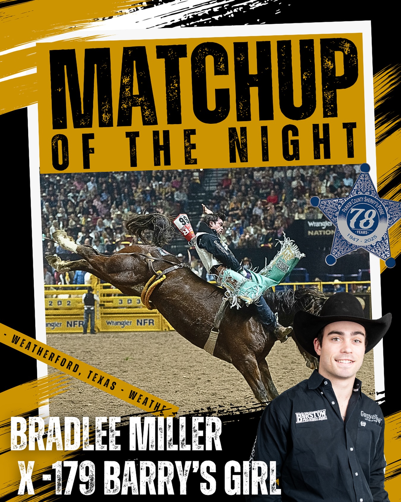 Pete - 🔥 MATCHUP OF THE NIGHT 🔥 Bradlee Miller is back in the riggin ...