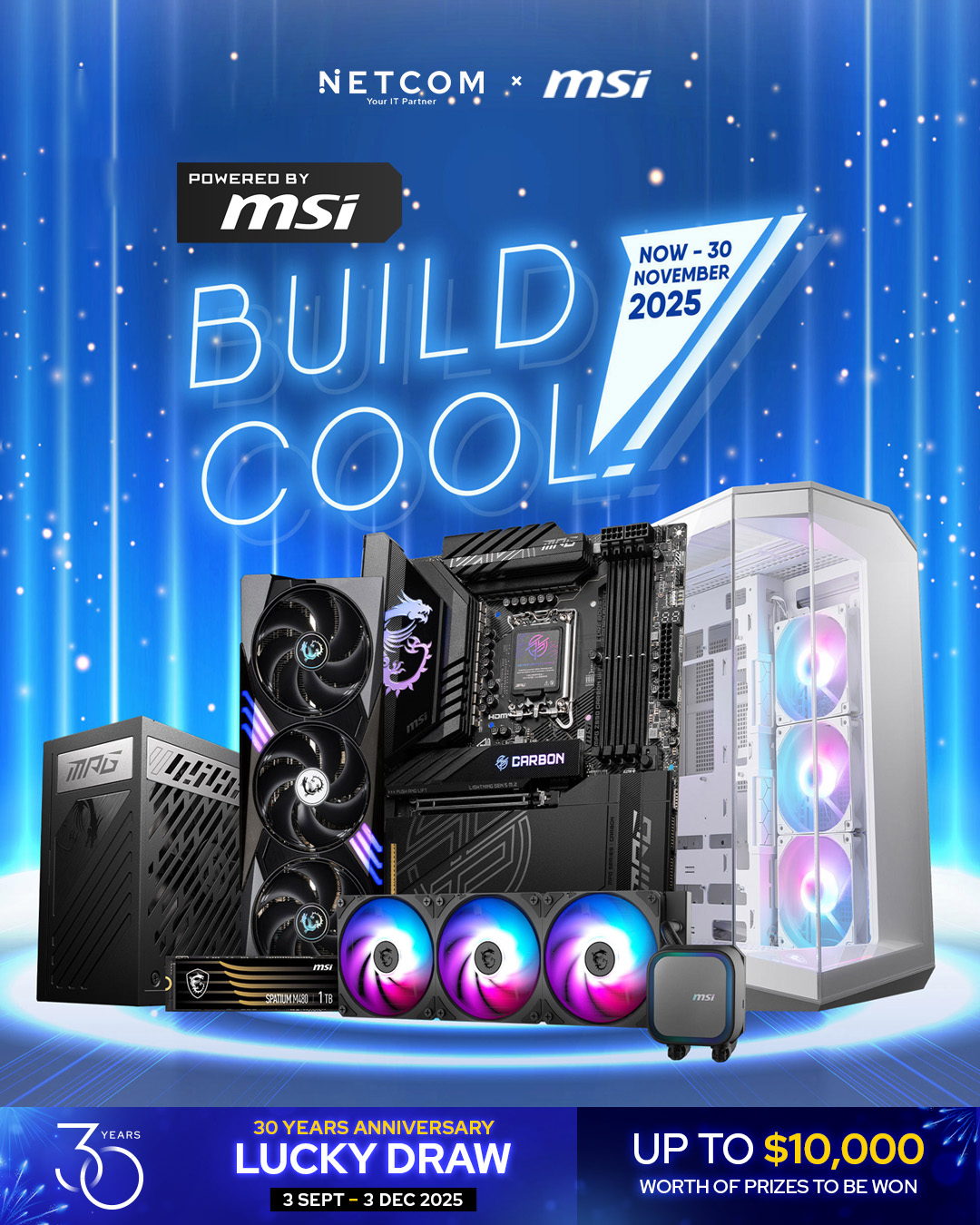 Get ready to BUILD COOL with... - Netcom Computer House | Facebook