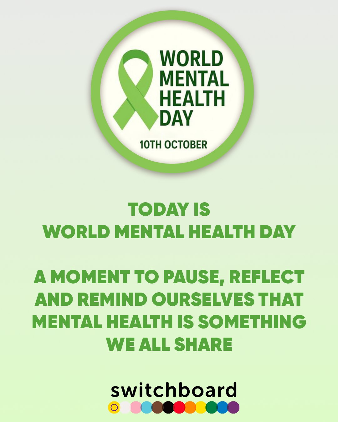 Brighton - 💚 World Mental Health Day 2025 10 October is World Mental ...