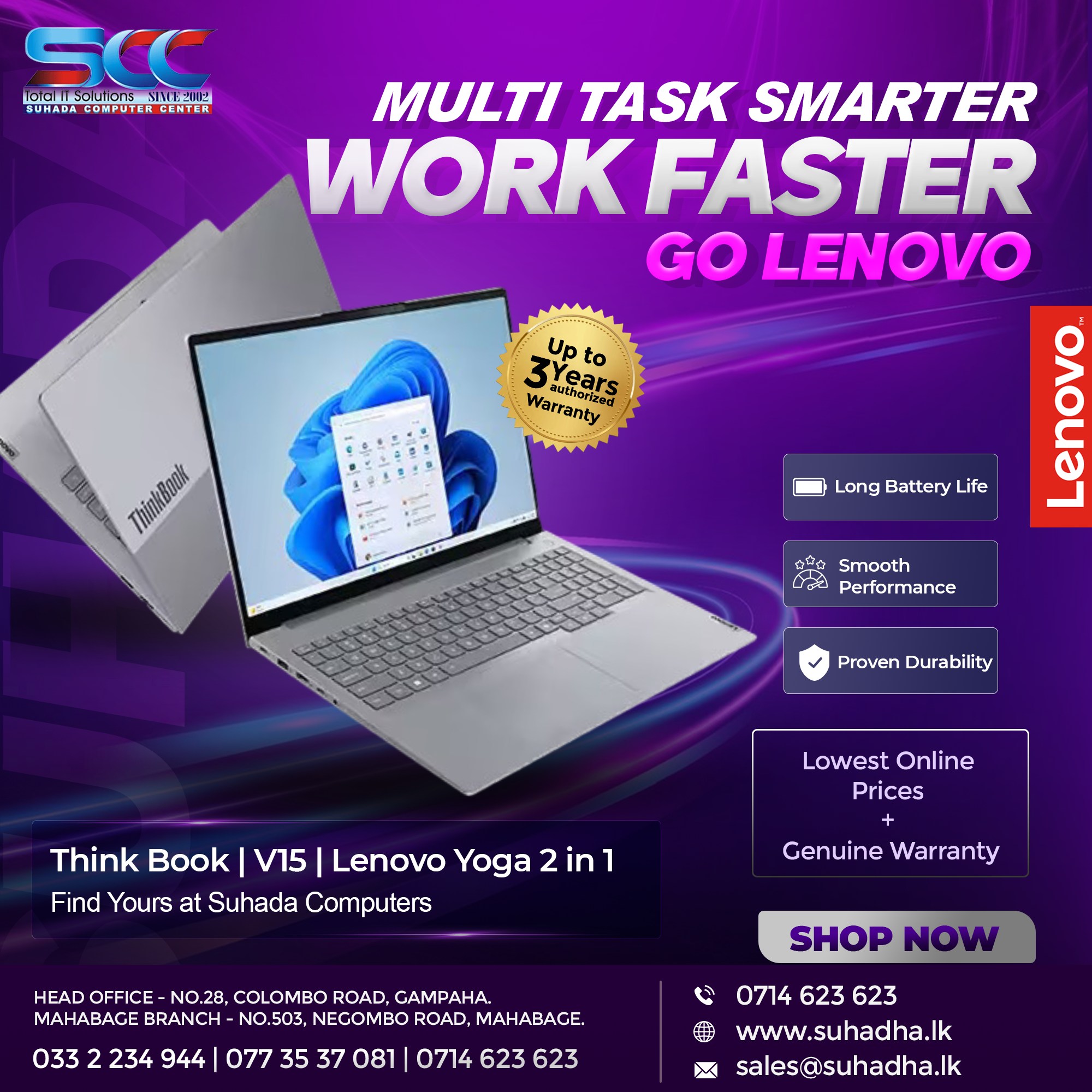 ⚡ If You Want a Laptop... - Suhada Computer Center-Gampaha | Facebook