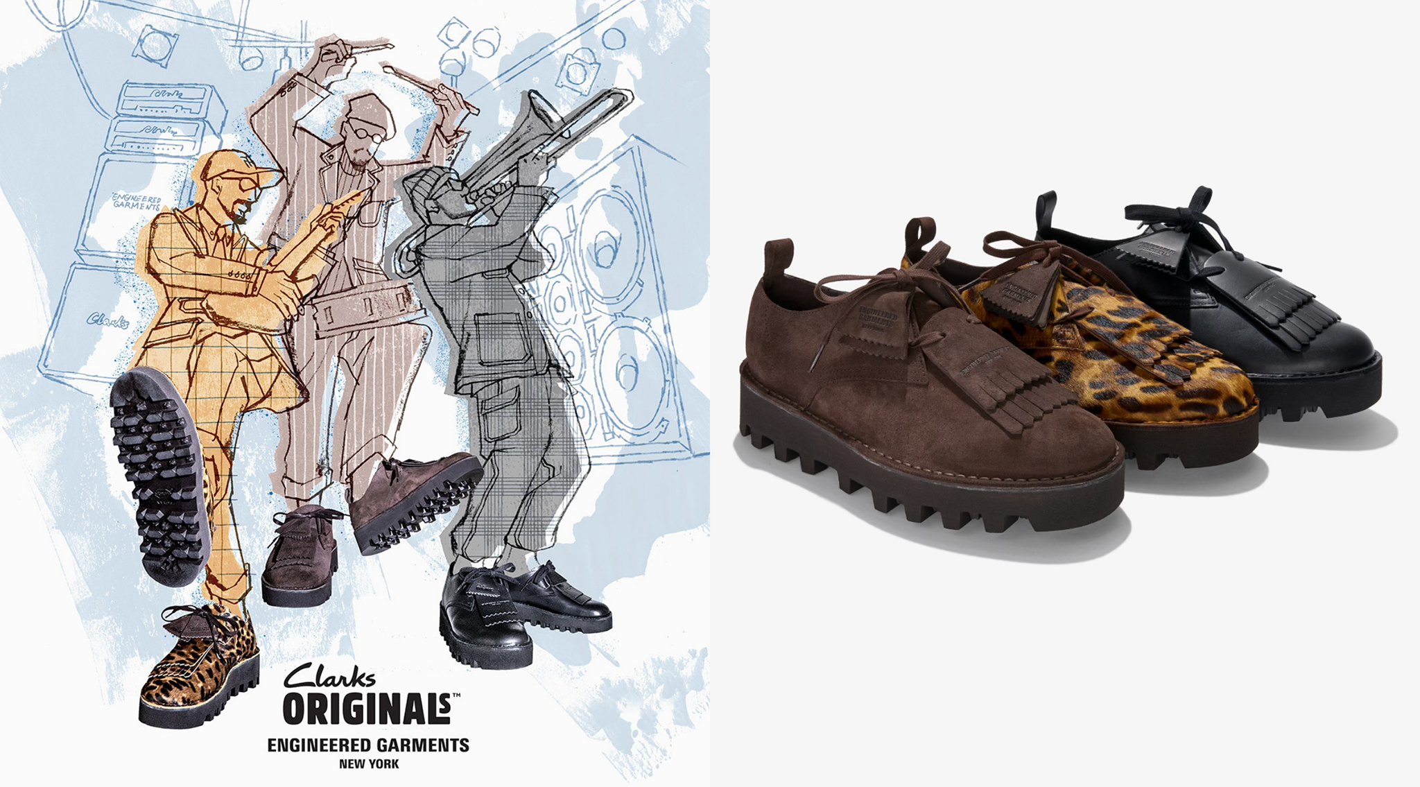 CLARKS ORIGINALS x ENGINEERED GARMENTS Clarks Originals™ is 