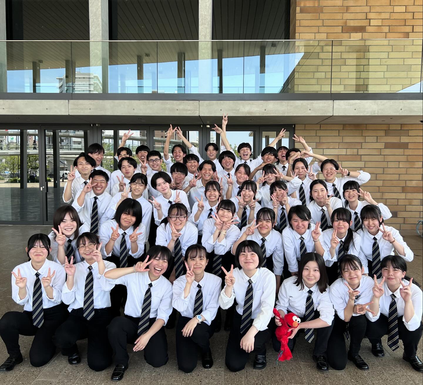 神戸星城 制服 523 中古 兵庫県 神戸星城高校 4点セット 指定品 校章