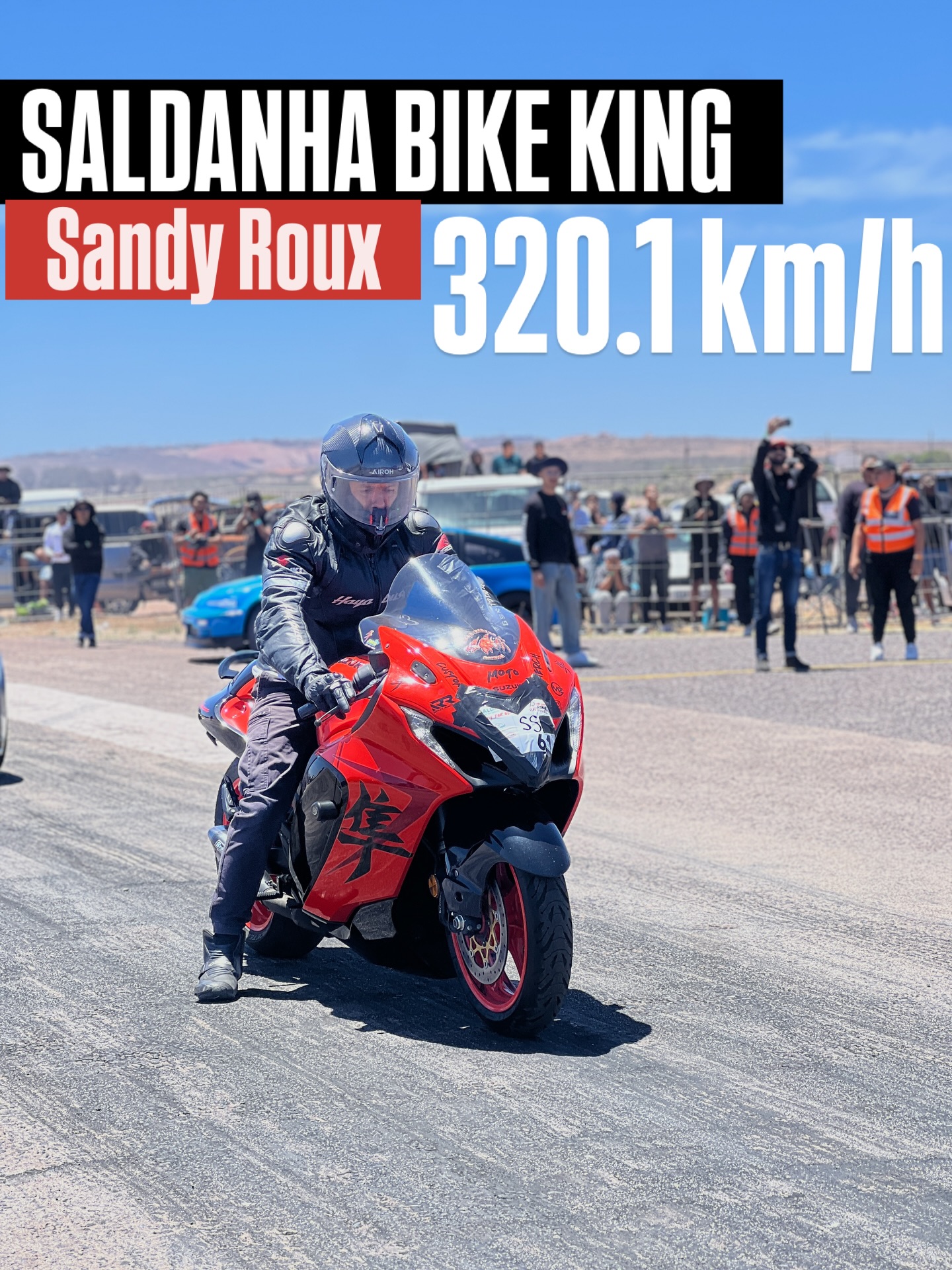 Saldanha - Your Saldanha Drags 2025 Bike King is Sandy Roux who layed ...