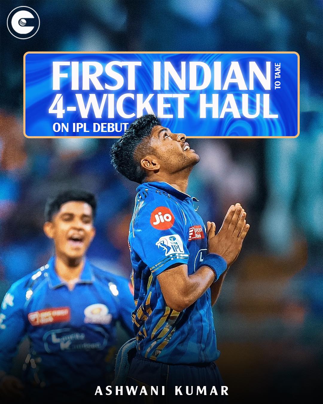 Circle of Cricket India - 23-year-old Ashwani Kumar got an opportunity