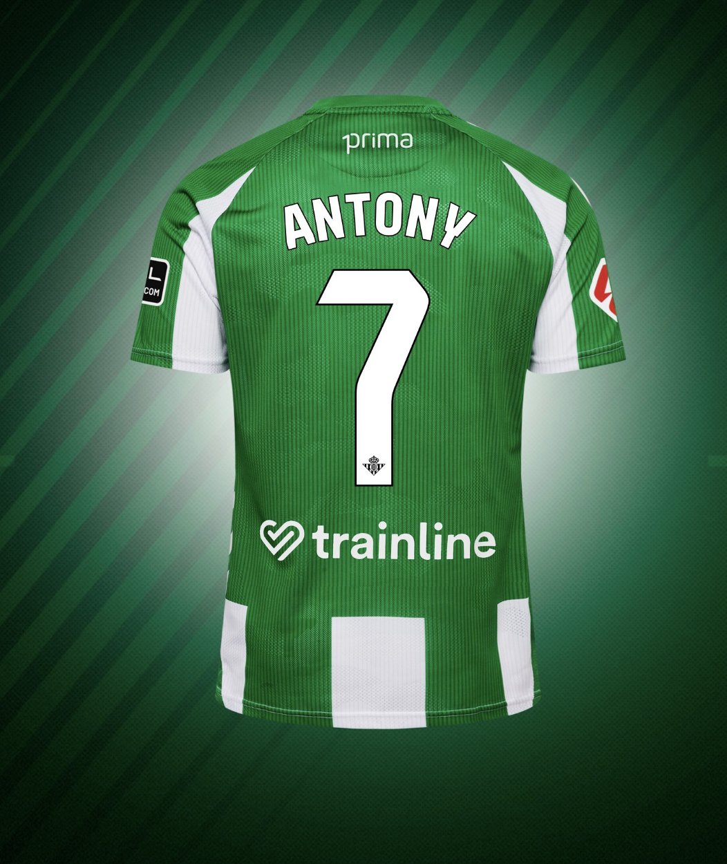 🚨 𝗢𝗙𝗙𝗜𝗖𝗜𝗔𝗟: Antony will wear number 7 at Real Betis!
