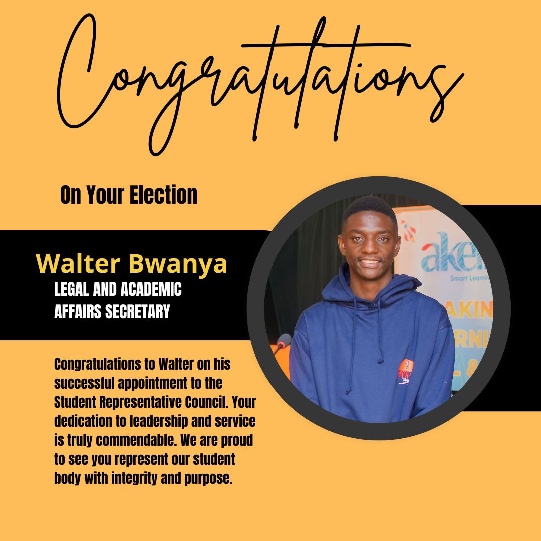 Saywhat - 🎓 Congratulations to Walter Bwanya! We are... | Facebook