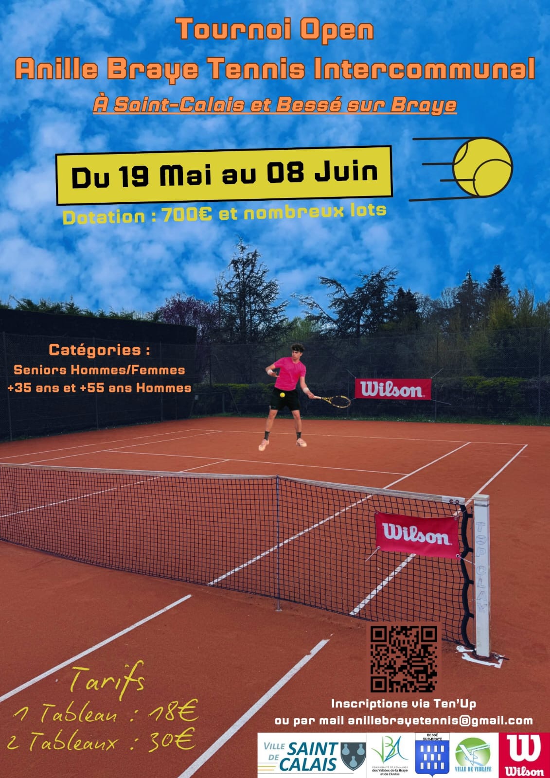 Tournoi Open Saint-Calais 2025