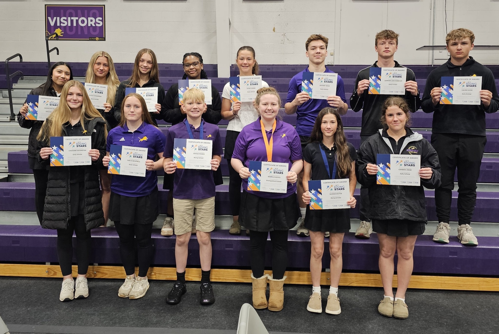 Bishop - Proudly introducing our 2025 PreACT Rising Stars! These Lions ...
