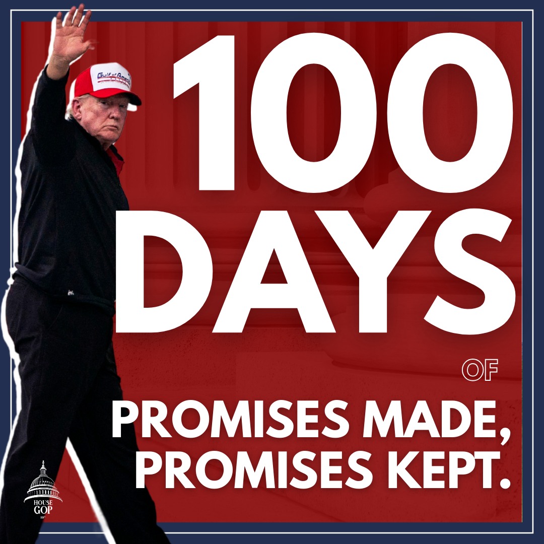 It's been 100 days of President Donald J. Trump - and the list of