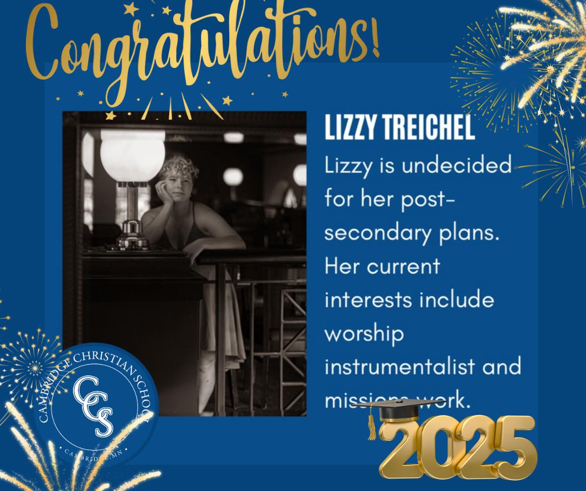 Cambridge - 🎓 Senior Spotlight: Lizzy Treichel 🎶🏐🎨 Get ready to be ...