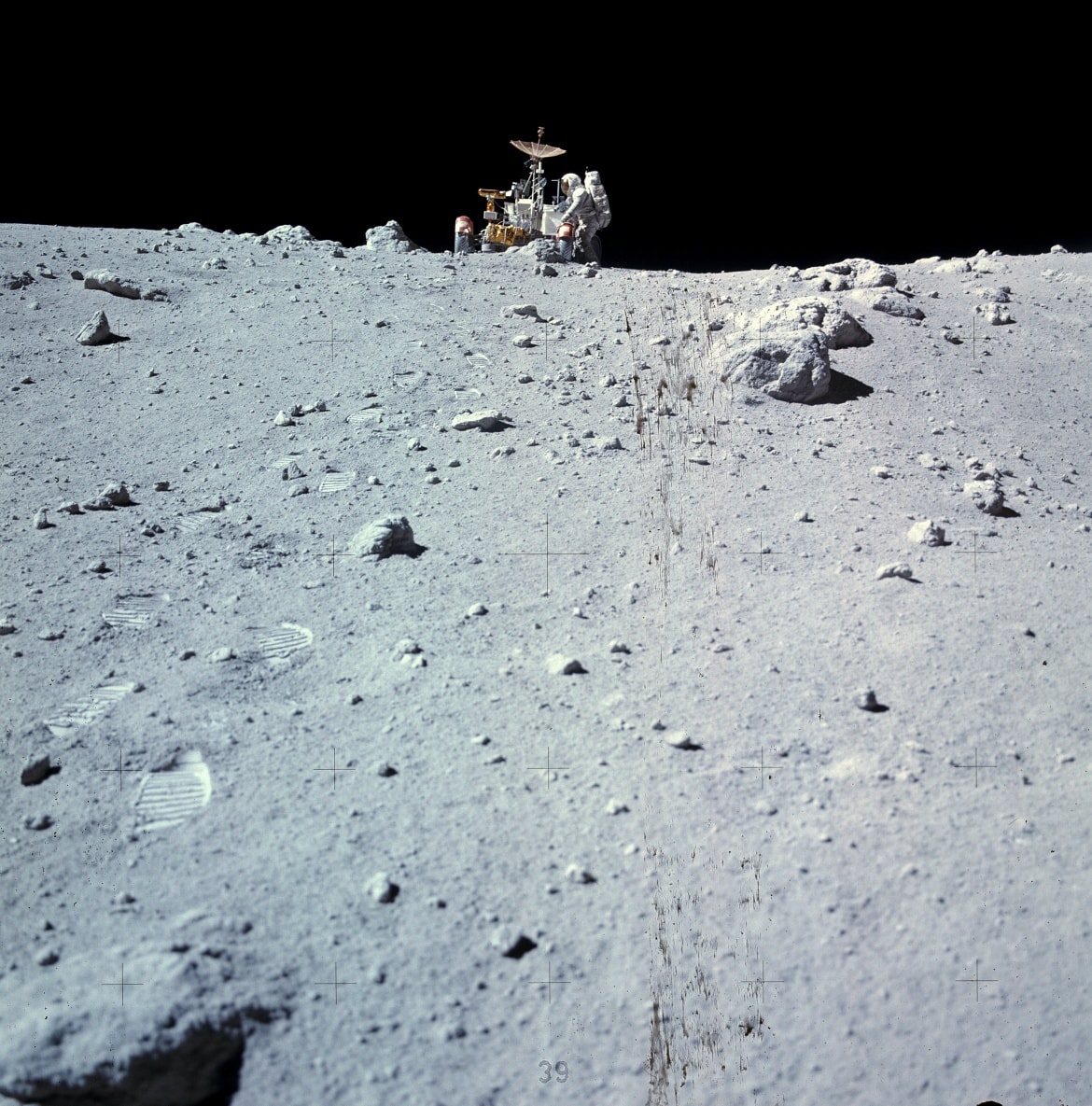 Space - This frame, taken rightward of 18606, is part of a panoramic ...