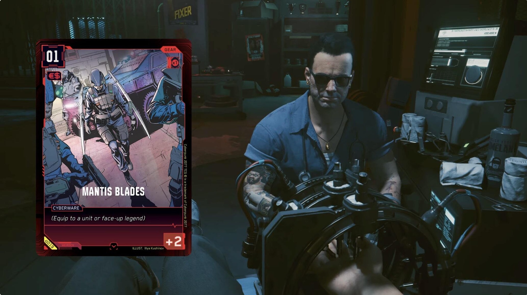Cyberpunk 2077 TCG Alpha Edition PDF PnP demo decks are now online