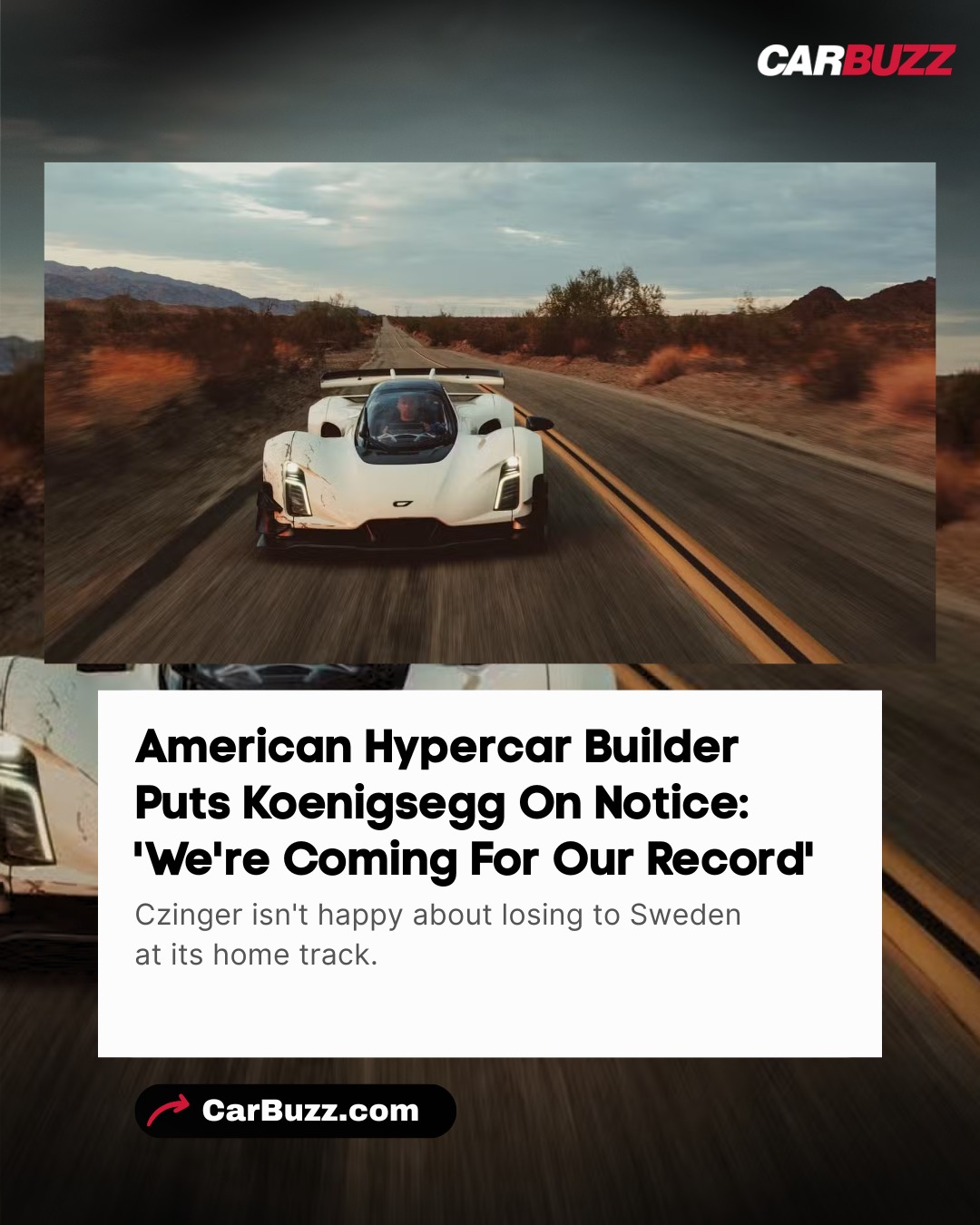 Czinger 21C reclaims Laguna Seca lap record from Koenigsegg again