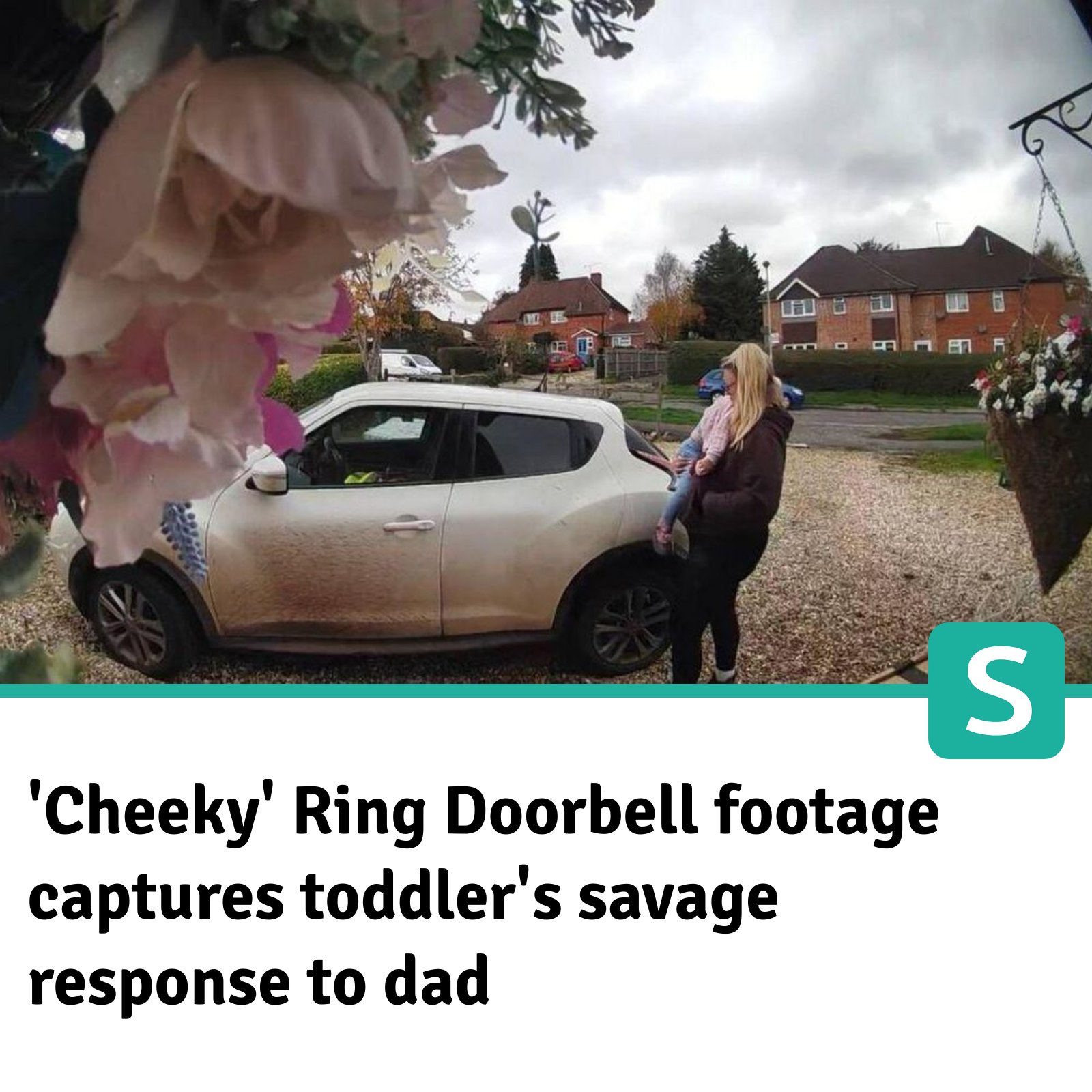 Surrey - A Hampshire mum has shared the hilarious moment her three-year ...