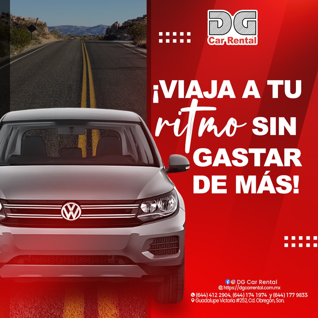 DG Car Rental - 🚗 Opciones para cada plan, rutas para... | Facebook