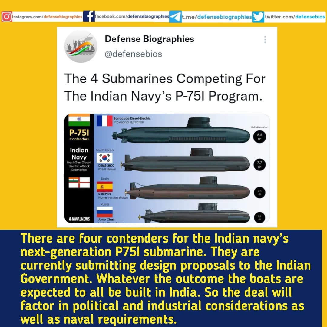 The four contenders are the... - Defense Biographies | Facebook