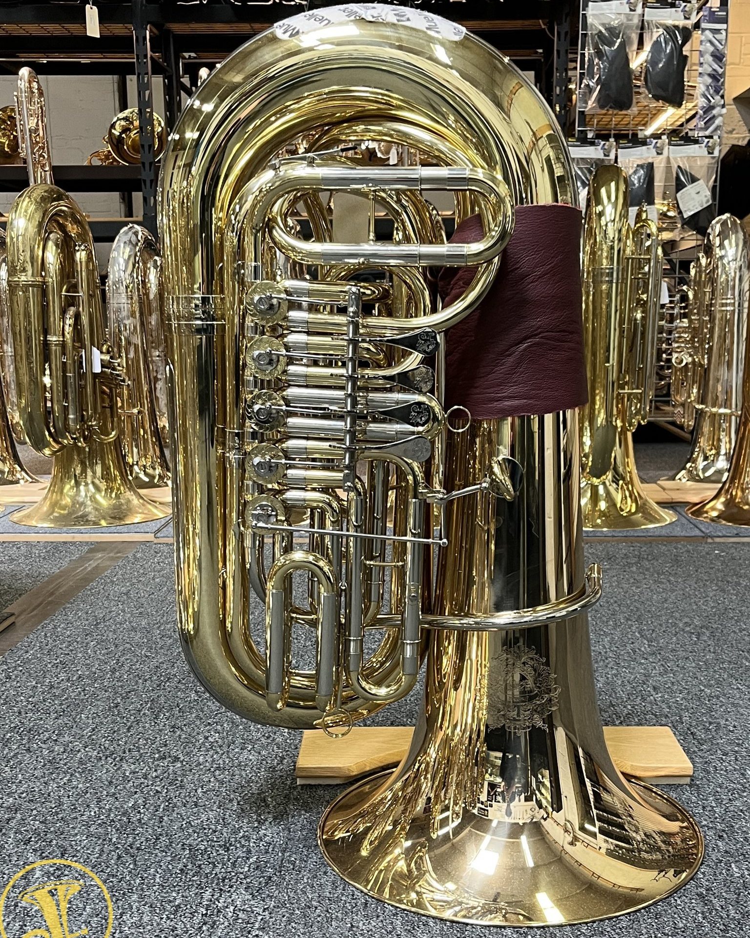 Contrabass Sousaphone Very Large Instruments Contra & Subcontrabass
