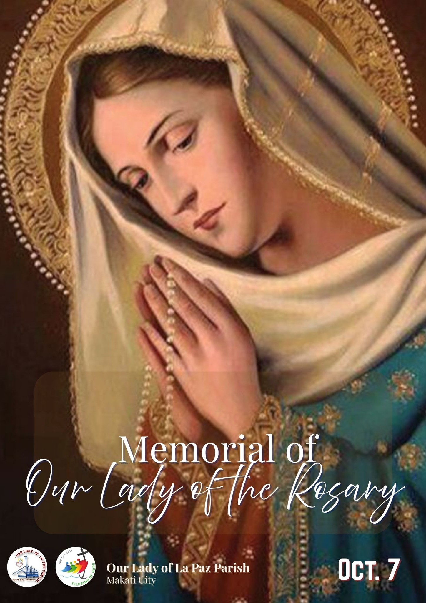 Our - Memorial of Our Lady of the Rosary October 7 Prayer to Our Lady ...