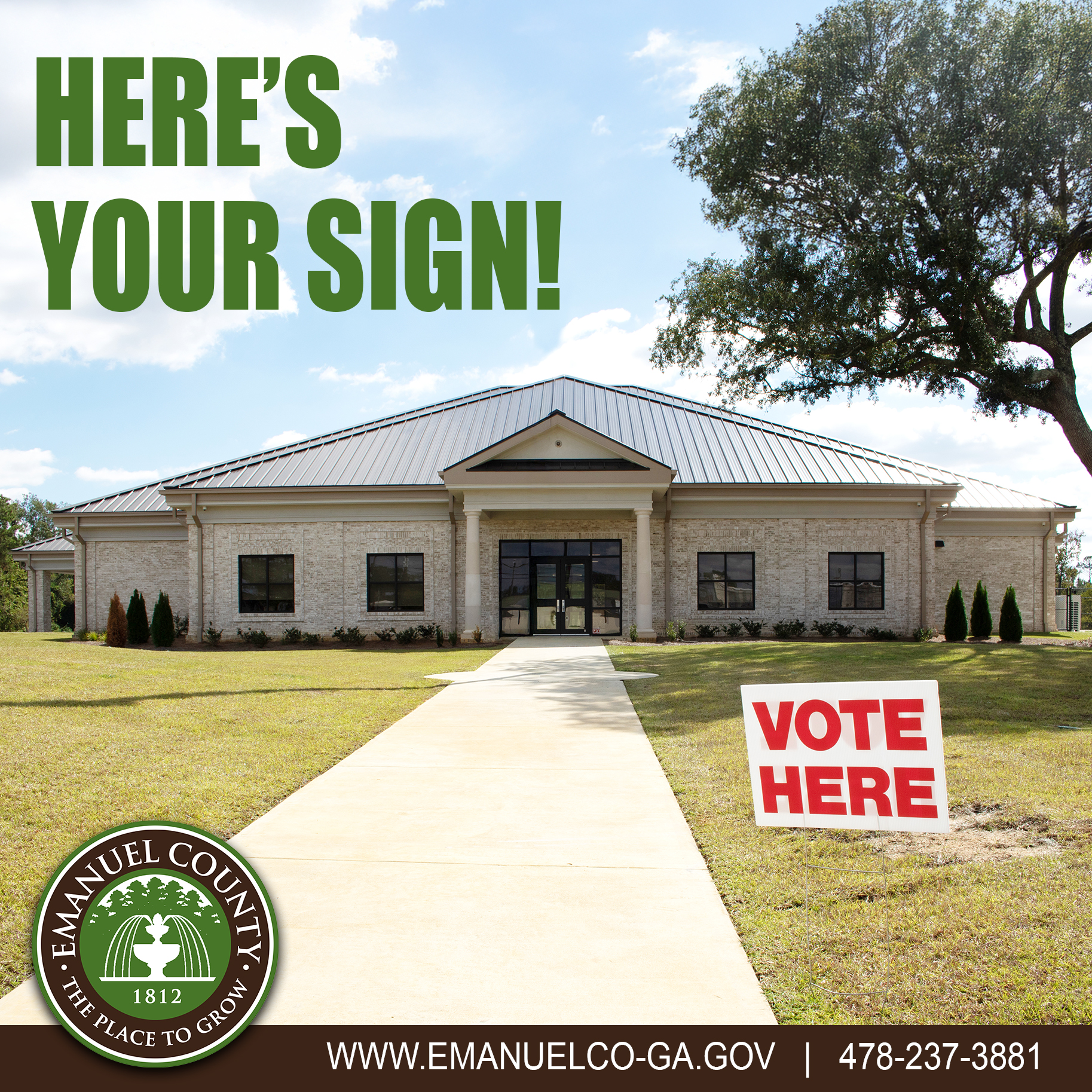 Early voting for... - Emanuel County Board of Commissioners | Facebook