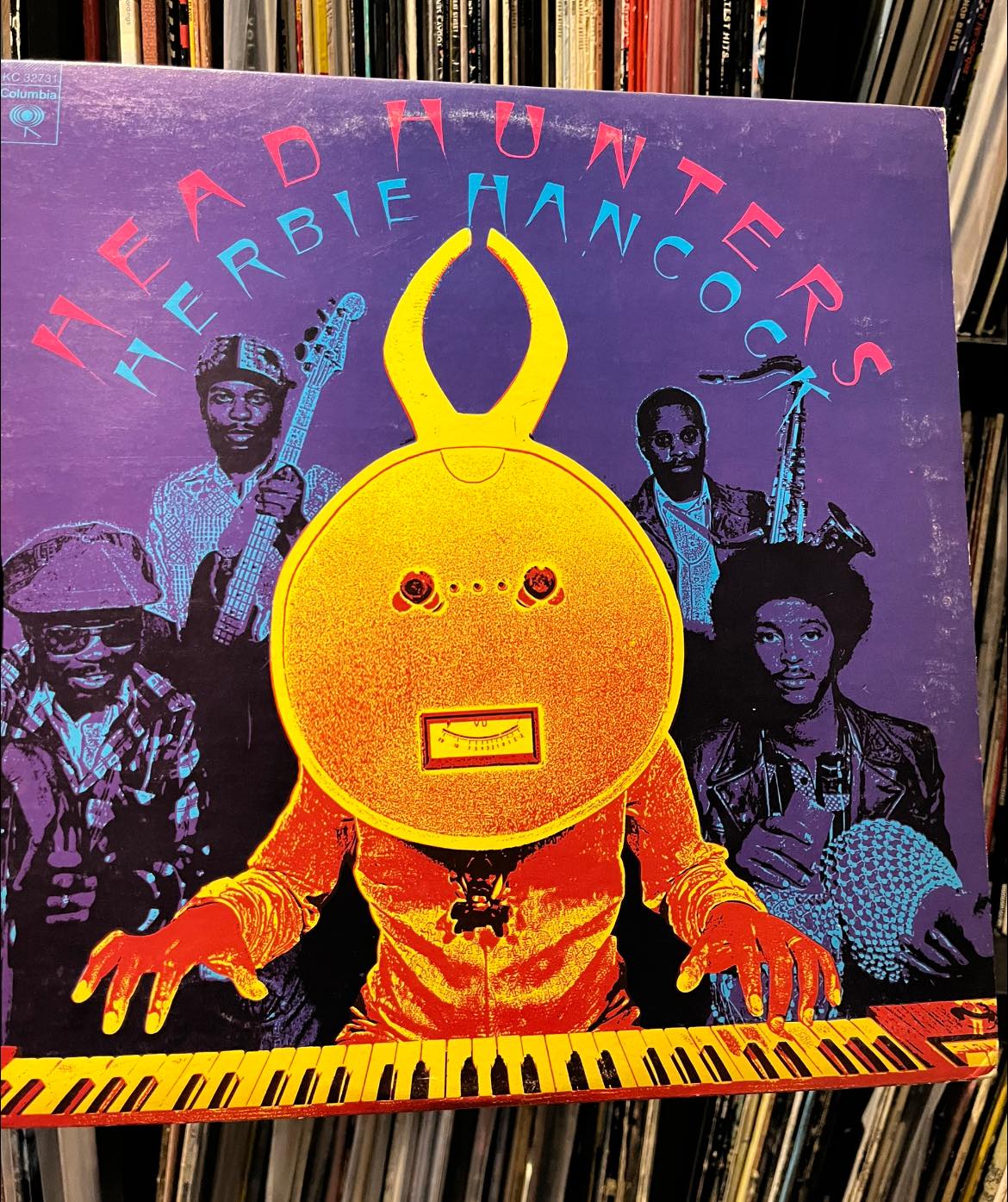 Herbie Hancock Head Hunters vinyl record