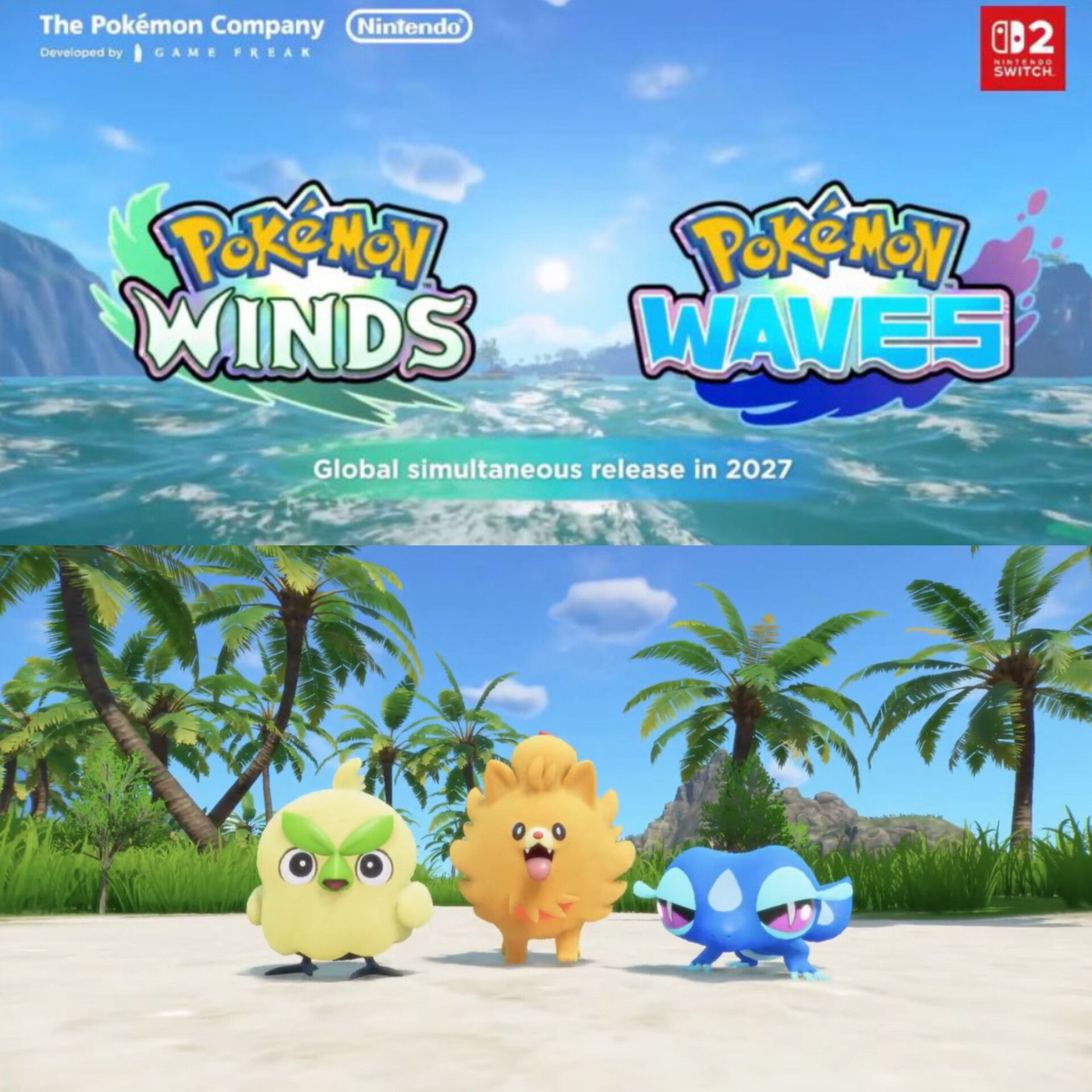 Superheromaxid - Pokemon Winds and Waves starters Browt,... | Facebook