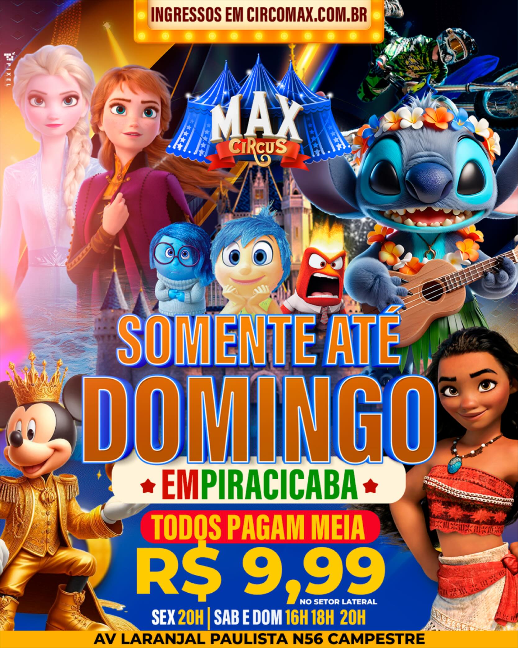 Max circus | Rio Claro SP