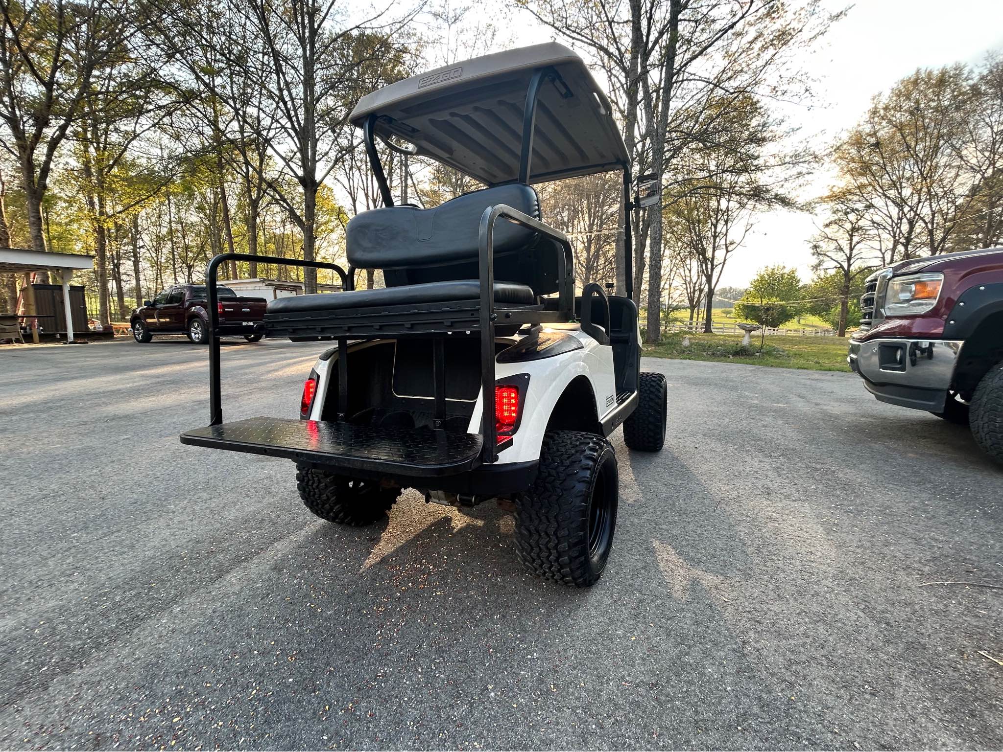 Golf cart - EZGO RXV (Gas) Trade for Cushman/EZGO hauler - Powersport ...