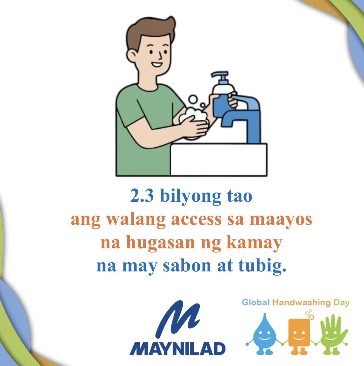 Water - Para mapanatili ang handwashing as a habit, 3 sangkap ang ...
