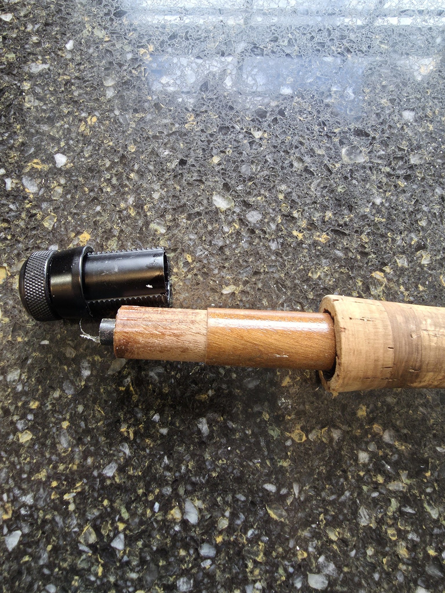 attaching reel seat to fly rod Classic Wood INSTALLING A REEL SEAT: How
