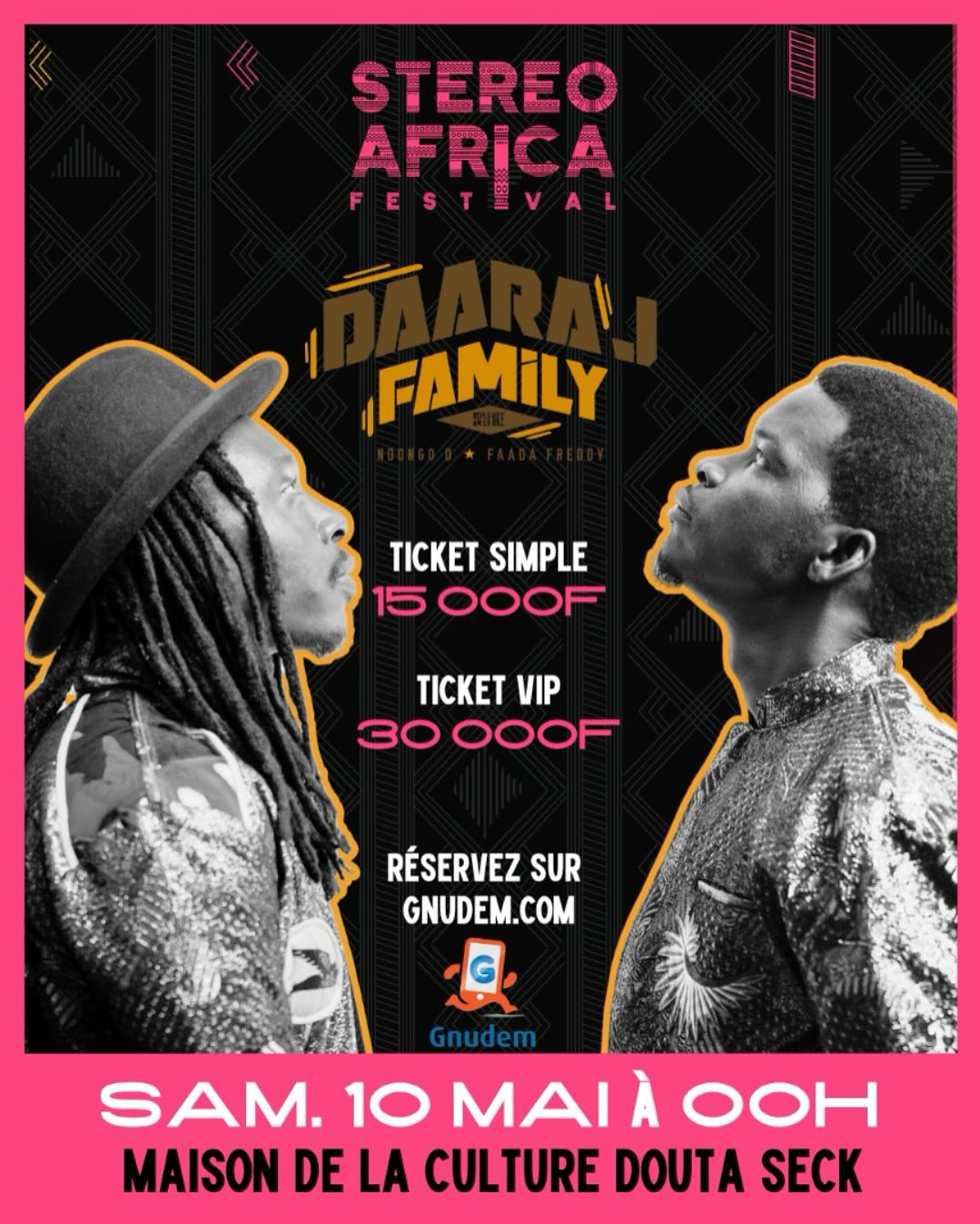 Daaraj - En live le 10 MAI au Centre Culturel Douta Seck avec 💥 𝐒𝐭𝐞𝐫𝐞𝐨 ...