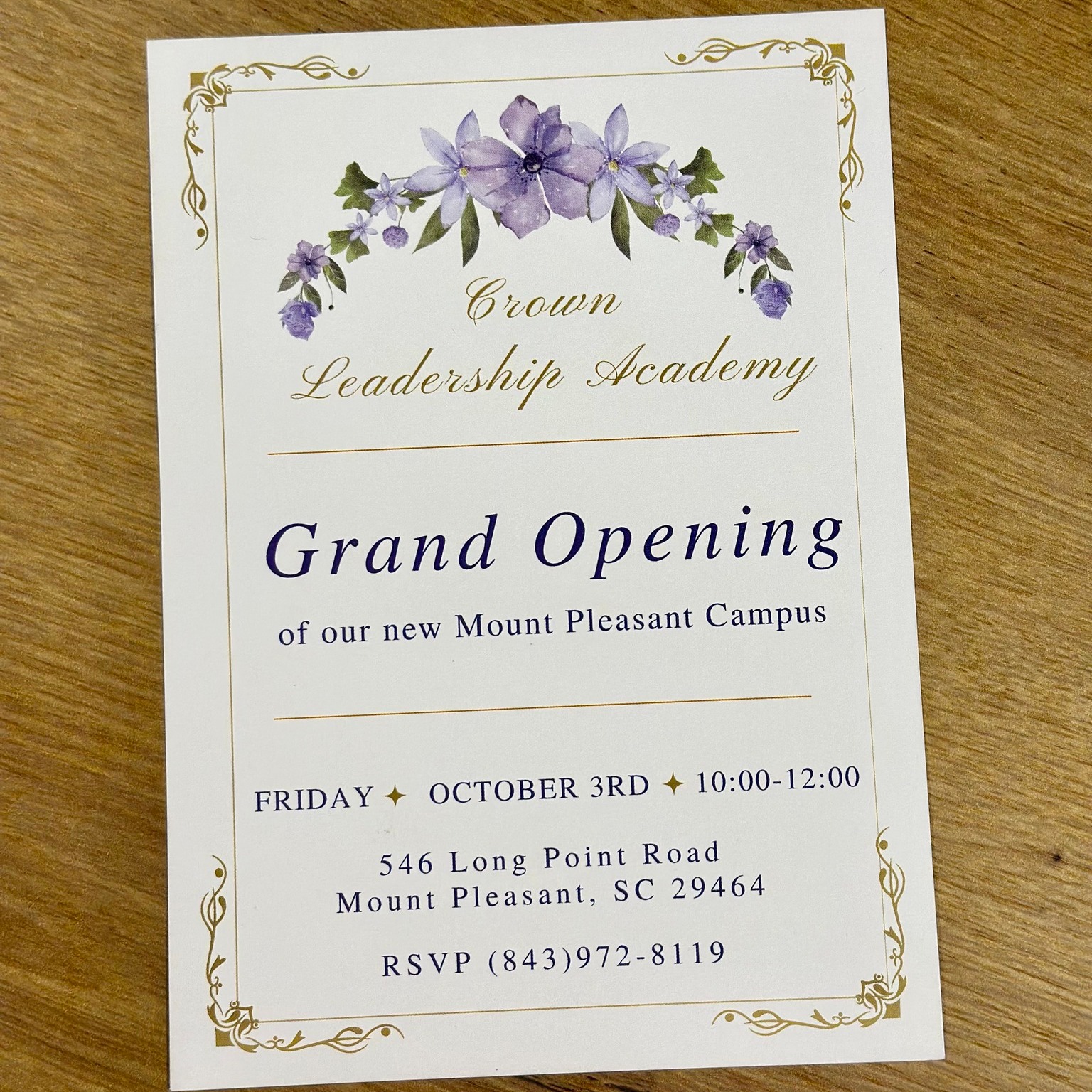 Crown - You’re Invited! We are honored to invite you to the Grand ...