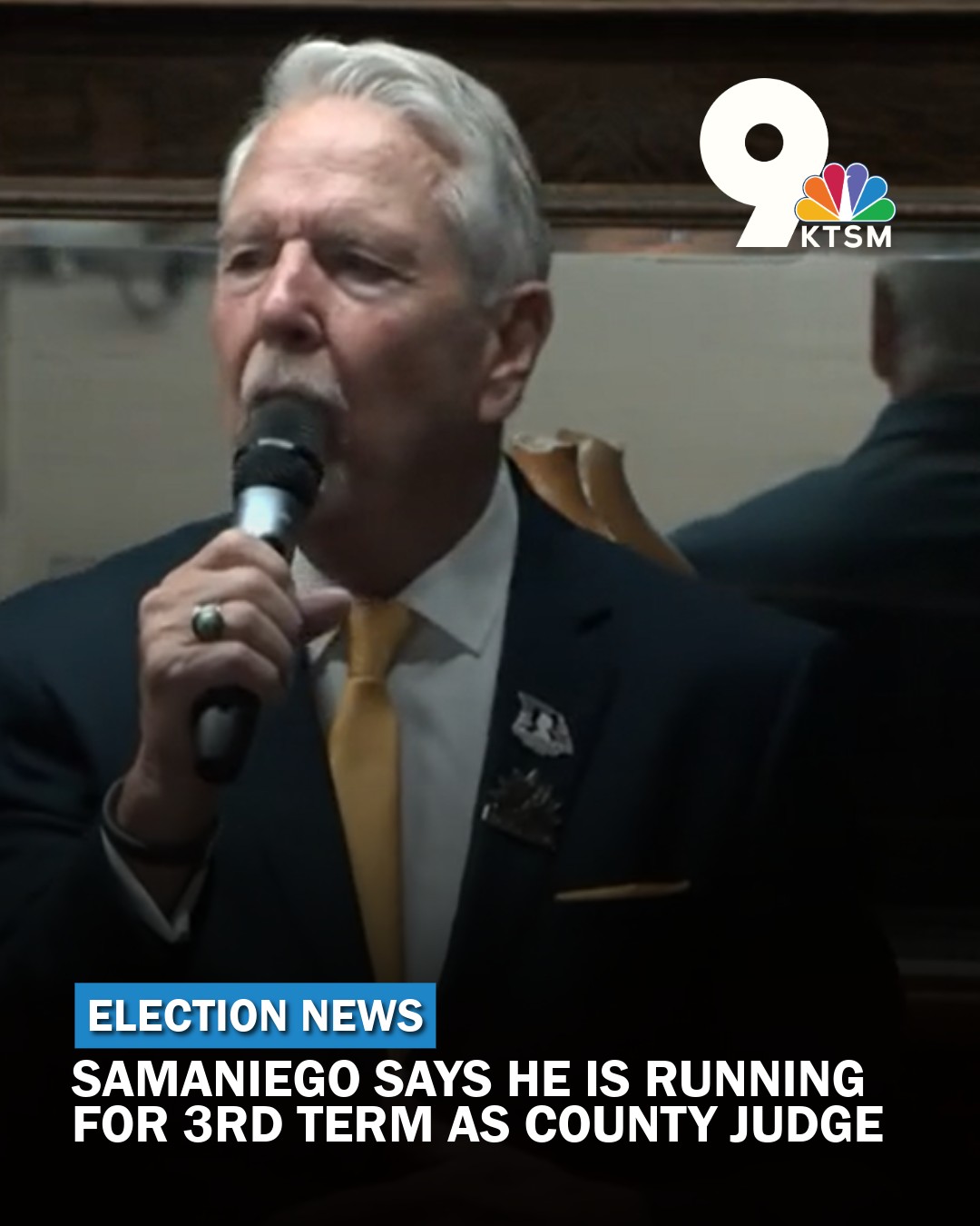 KTSM 9 News - El Paso County Judge Ricardo Samaniego says... | Facebook
