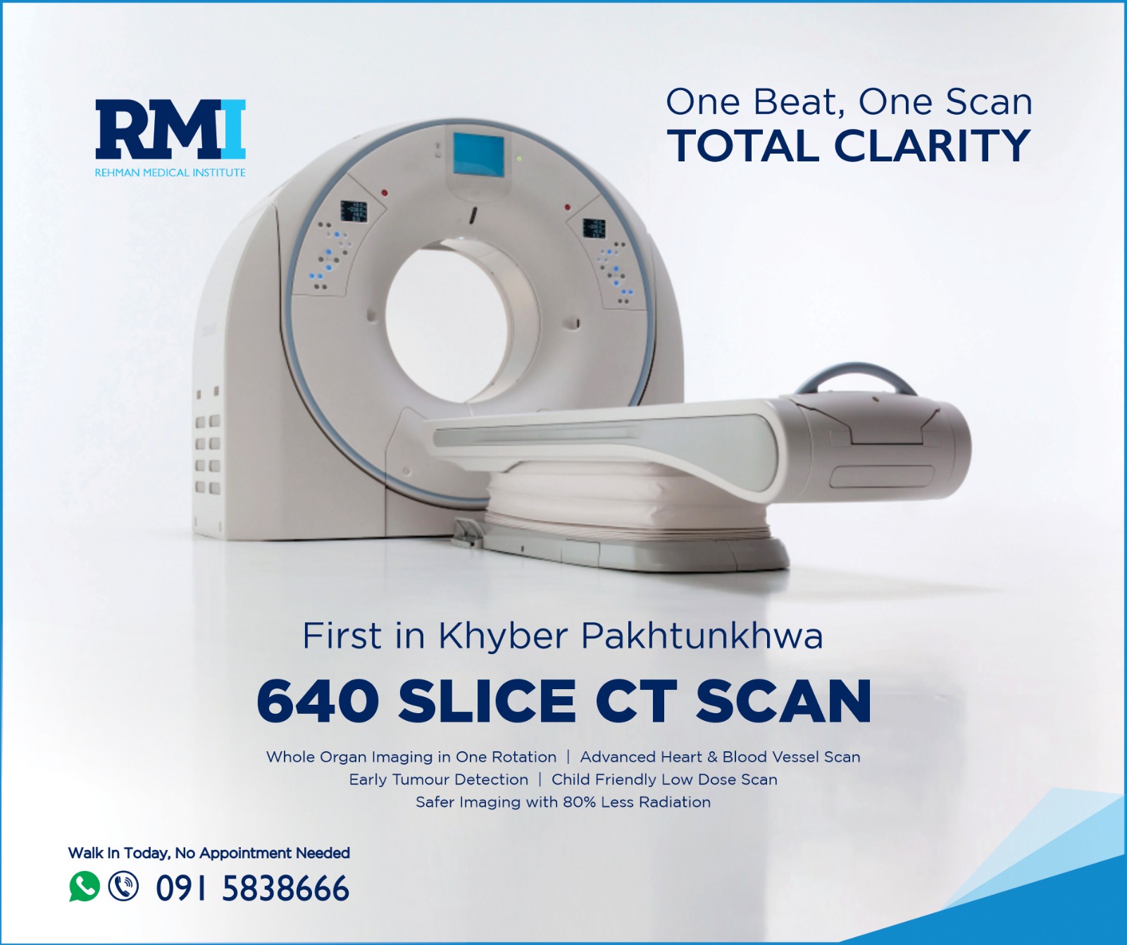 Rehman - One Beat, One Scan, Total Clarity! RMI introduces the first ...