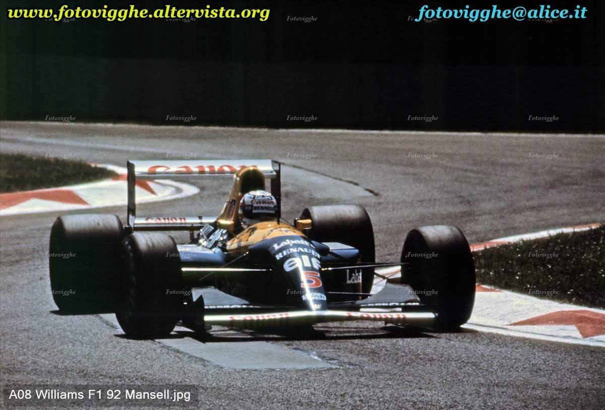 Nigel Mansell (Williams FW14B) - 1992 San Marino GP